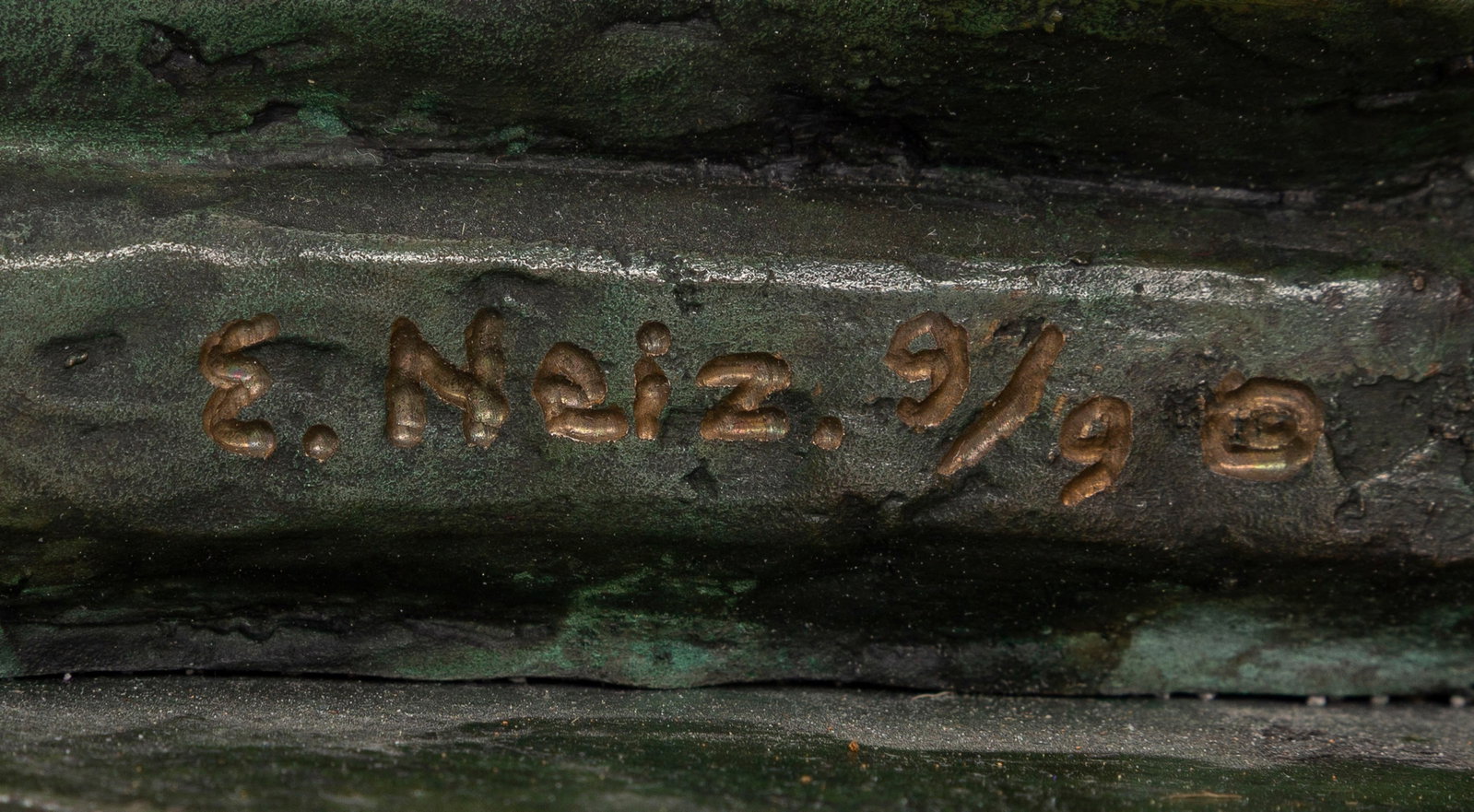 Ernst Neizvestny (1925-2016), Centaure, sculpture en bronze à patine verte, signée et num& - 6