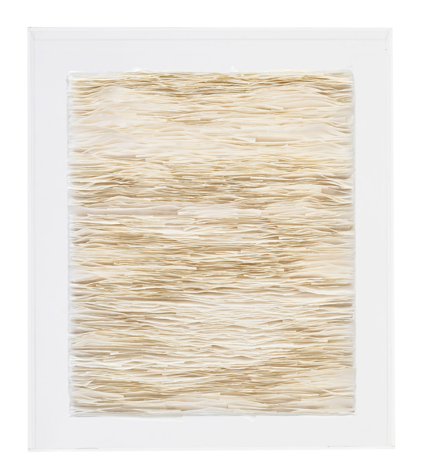 Joël Andrianomearisoa (1977), "Labyrinthe des passions", 2015, collage de papier de soie sur to (1 of 5)