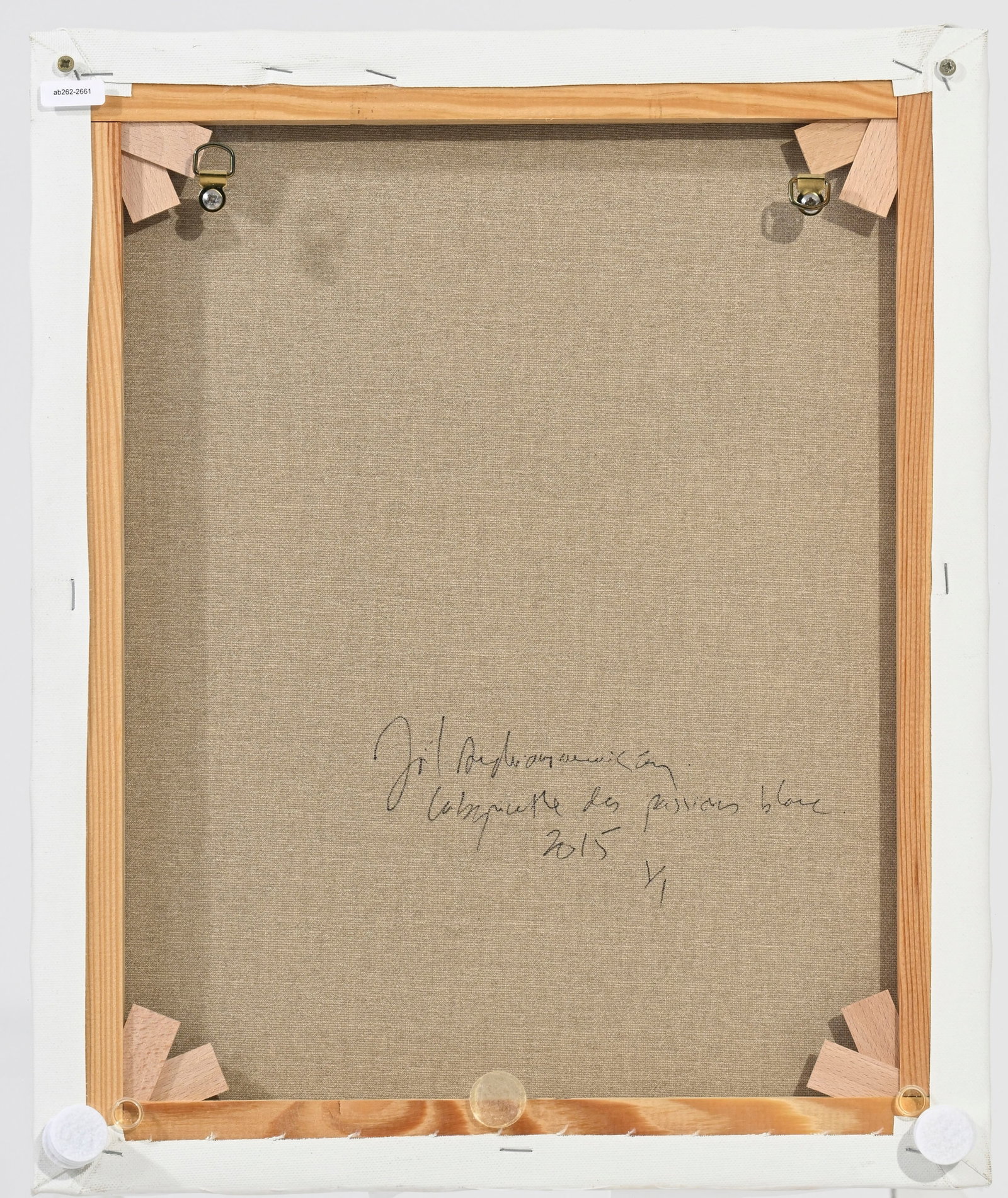 Joël Andrianomearisoa (1977), "Labyrinthe des passions", 2015, collage de papier de soie sur to - 5