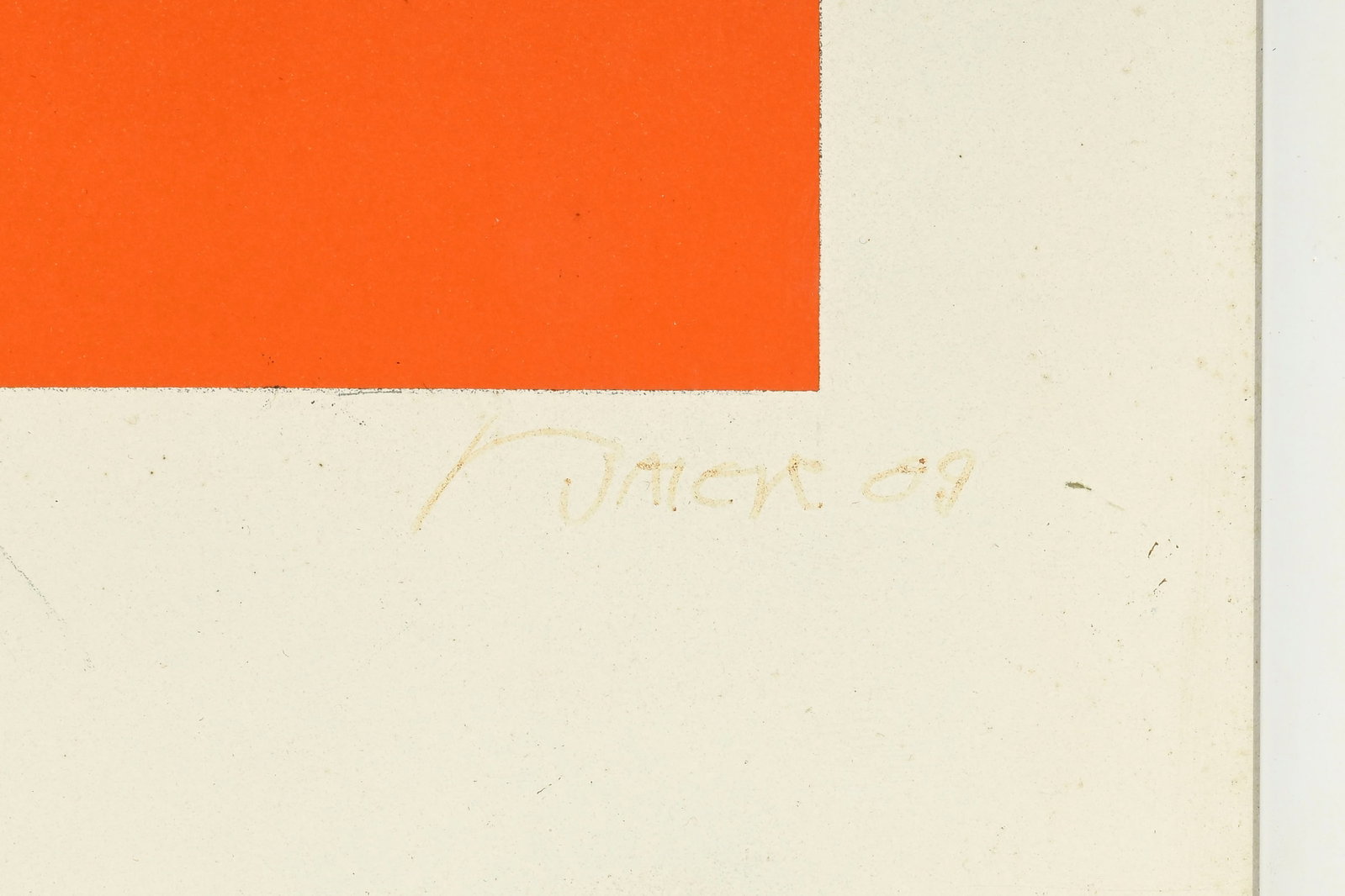 Jean Baier (1932-1999), "Projet pour Mercedes Benz", 1989, laque sur métal, signée, dat - 5