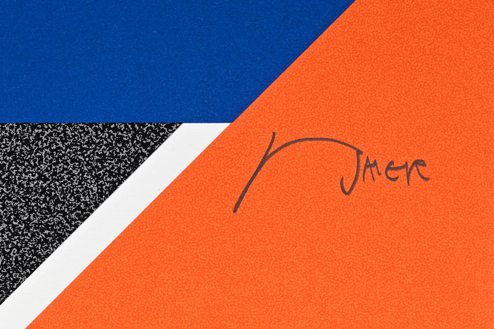 Jean Baier (1932-1999), d'après, Composition géométrique, sérigraphie, signé - 4