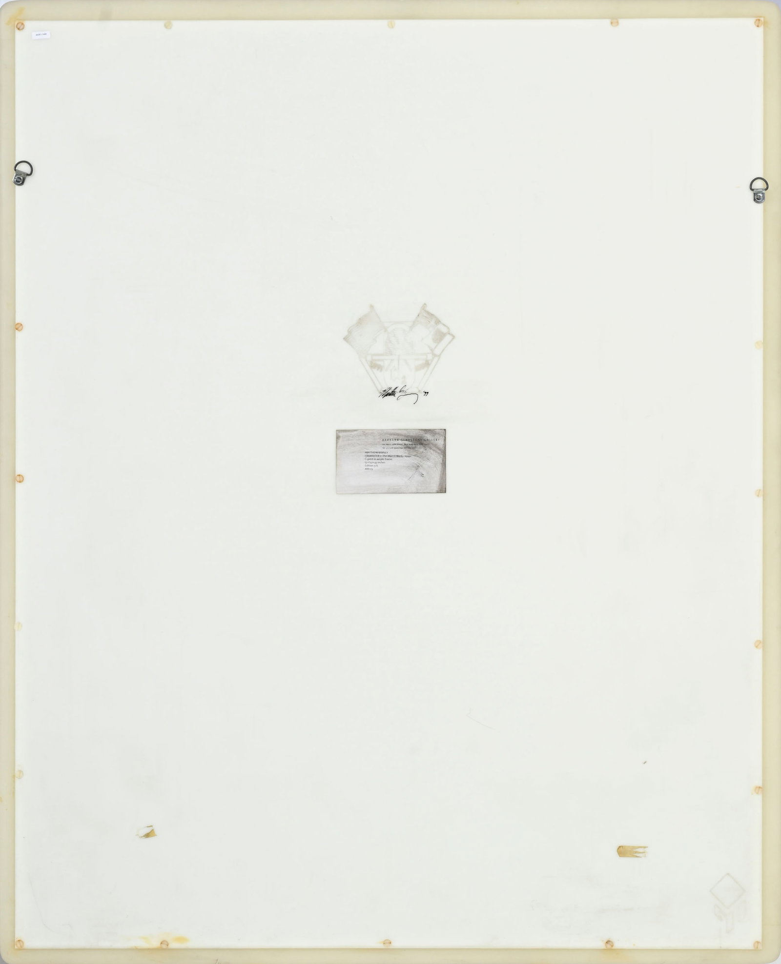 Matthew Barney (1967), "Cremaster 2: the Man in black", 1999, C-Print, no. 5/6, signé et dat - 4