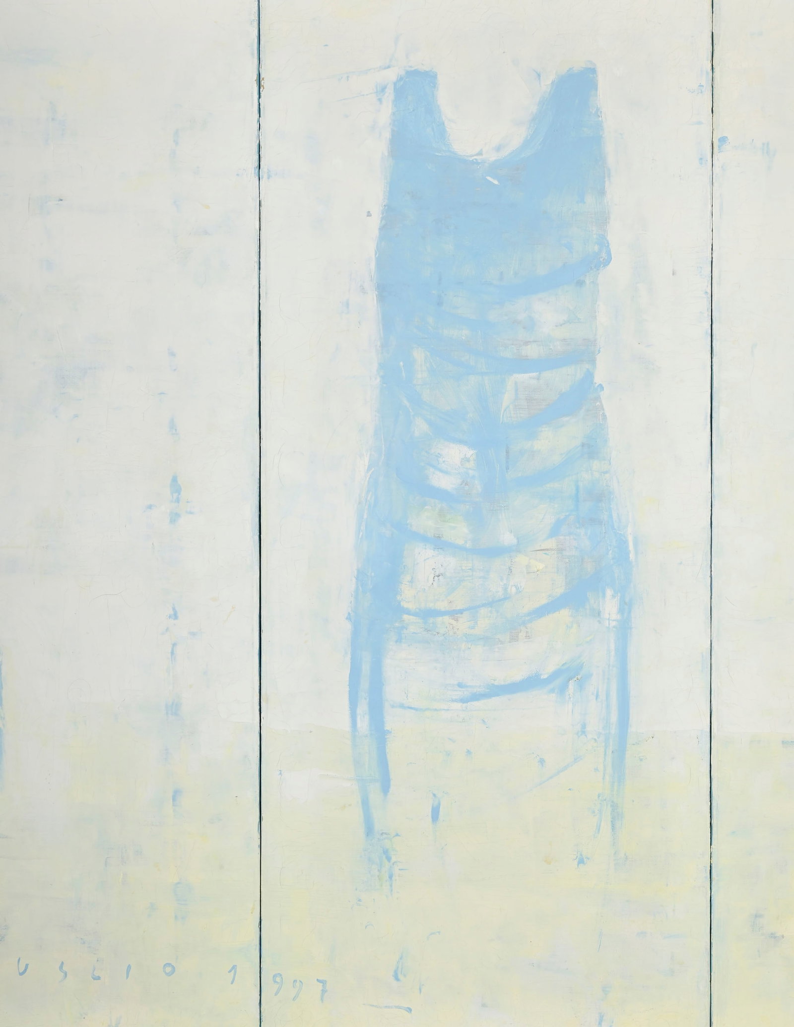 Piero Pizzi Cannella (1955), "Piccolo studio per il cielo", février-juillet 1997, huile sur toi - 3