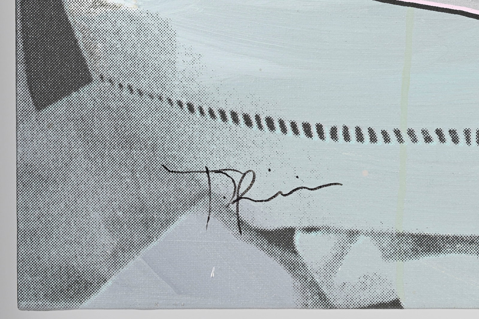 Jörg Döring (1965), "Trust the Artist", sérigraphie sur toile, signée, numé - 3