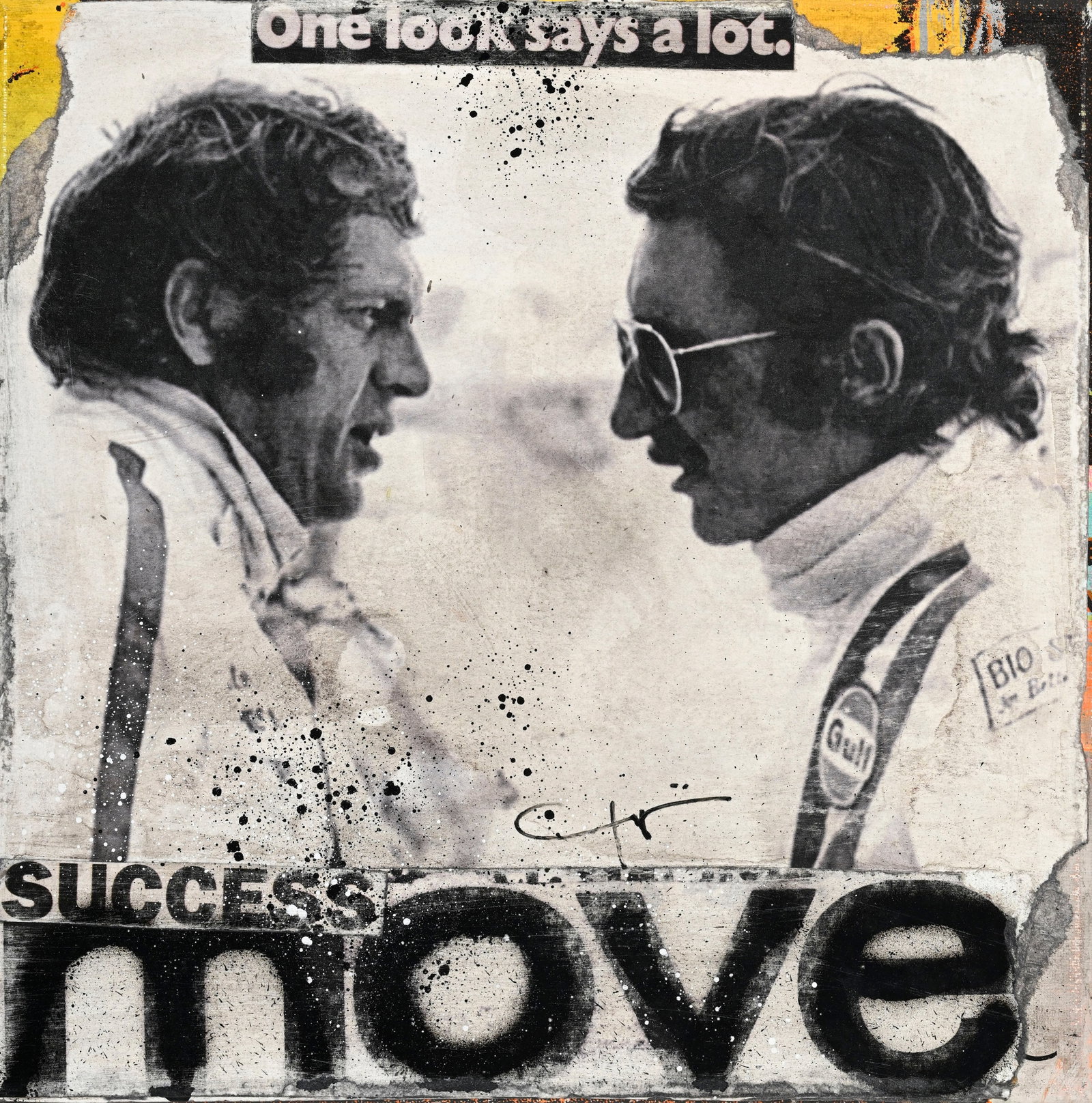 Jörg Döring (1965), Steve McQueen, ensemble de 3 sérigraphies, édition de 49, si - 4