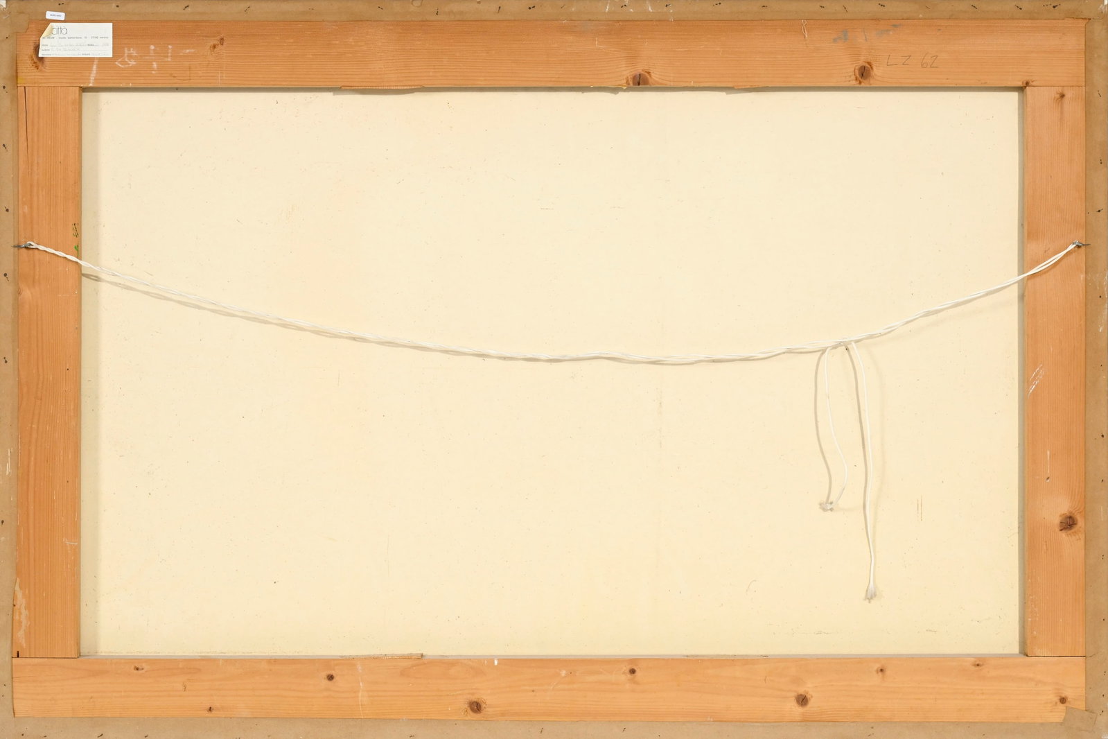 Antonio de Pascale (1953), "Con la coda dell' occhio", 1986, technique mixte sur papier marouflé - 3