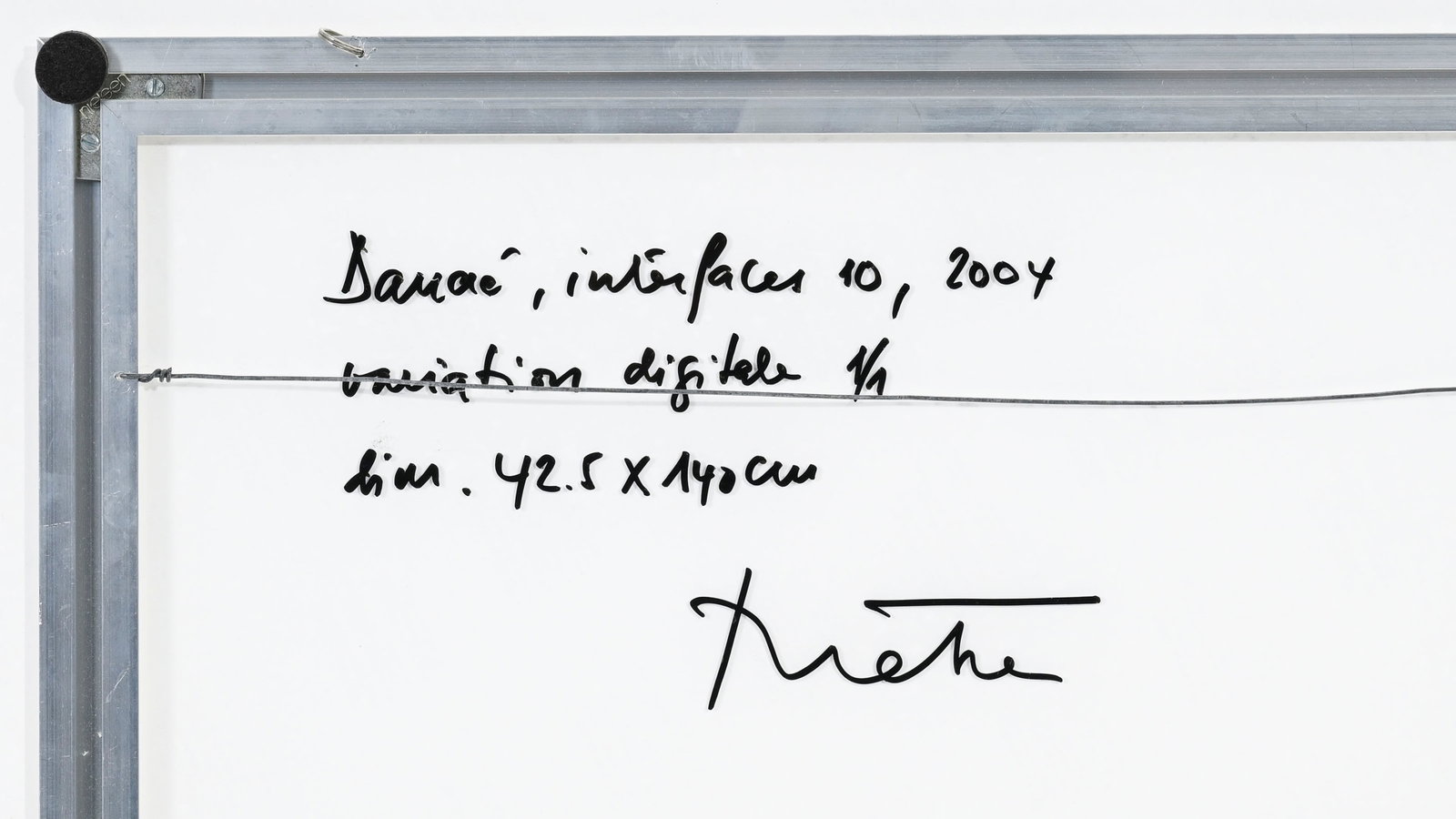 Jean-Claude Prêtre (1942-2025), "Danaé interfaces 10", 2004, œuvre digitale monté - 5