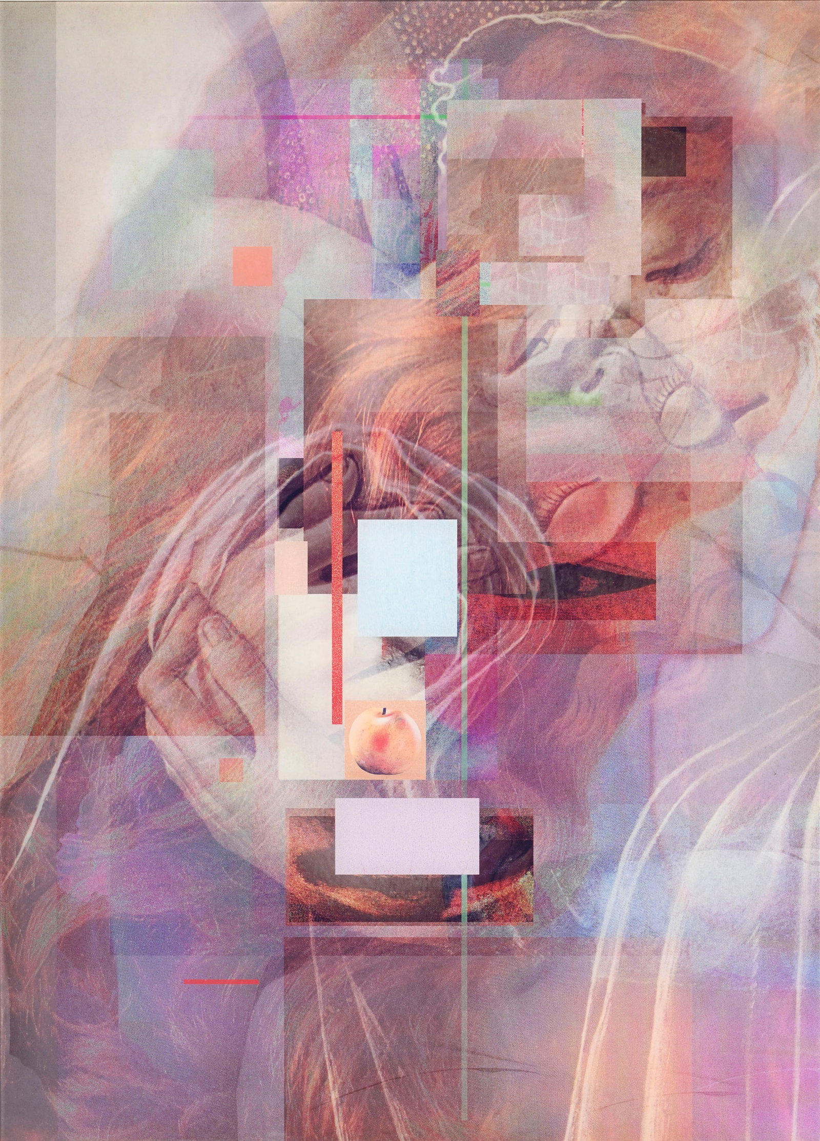 Jean-Claude Prêtre (1942), "Danaé Interfaces 11", 2004, œuvre digitale montée so (1 of 4)