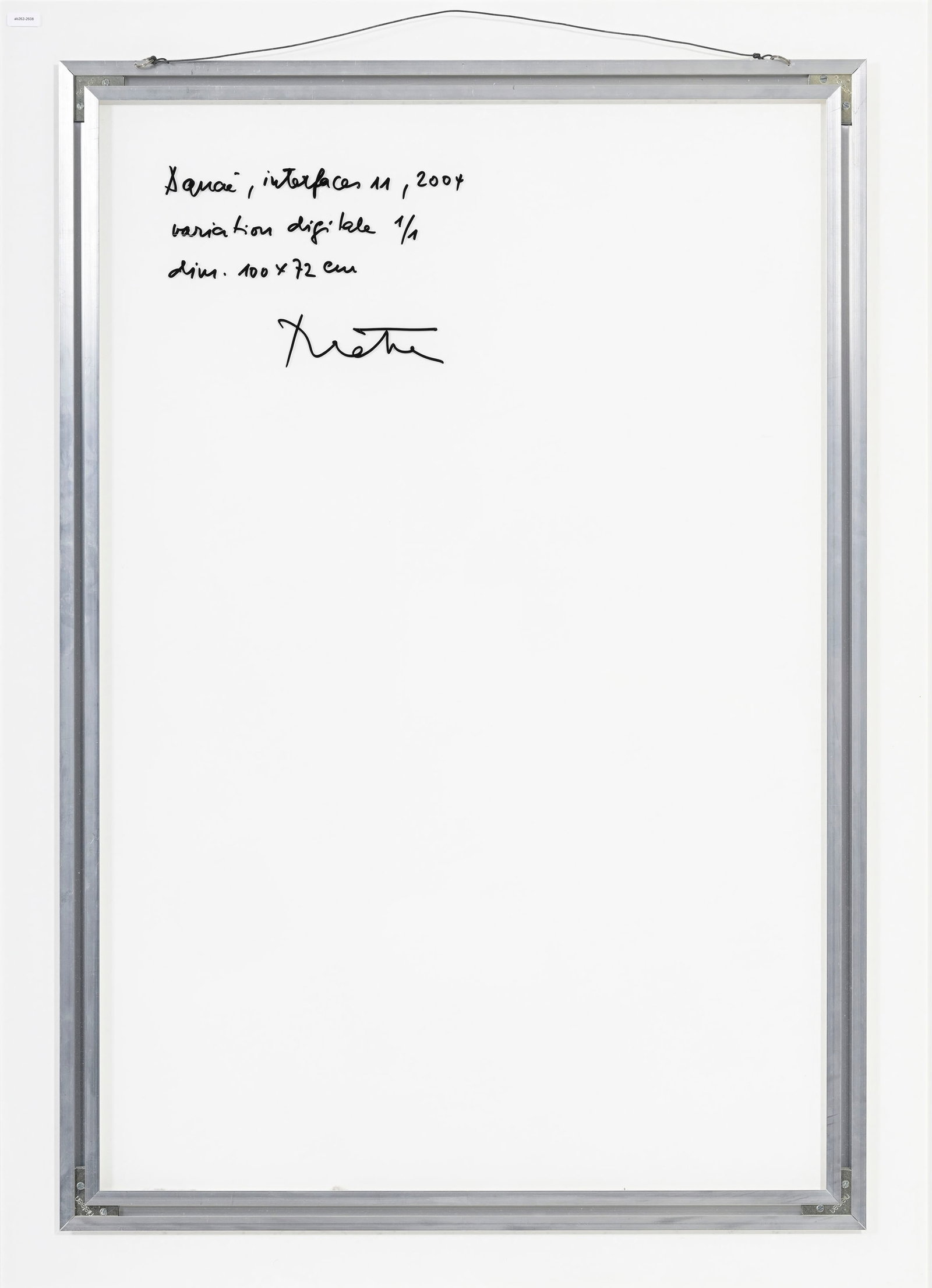 Jean-Claude Prêtre (1942), "Danaé Interfaces 11", 2004, œuvre digitale montée so - 4