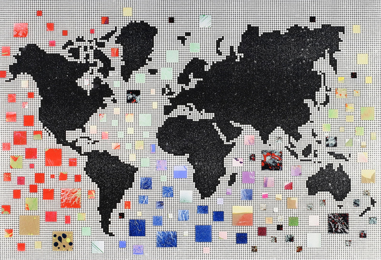 Jean-Claude Prêtre (1942), "Danaé World Suite/ 11 Septembre 2001, A1", 2001-2011, œuv (1 of 3)