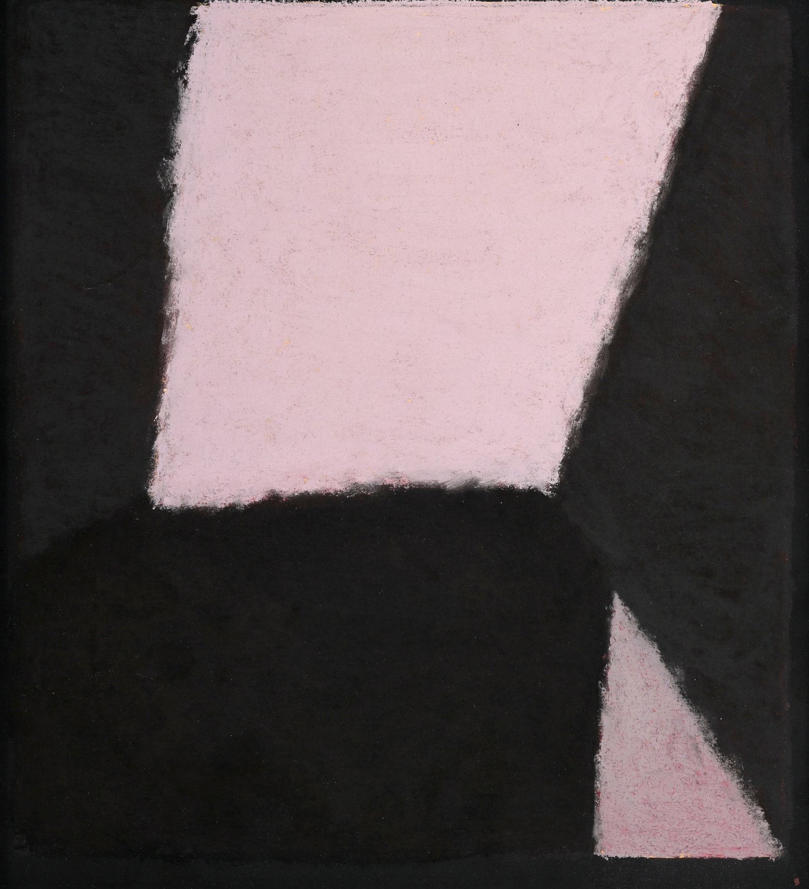 Pierre Skira (1938-2025), Composition, pastel sur papier, 33x29,5 cm Au verso: Étiquette d'inv: Pierre Skira (1938-2025), Composition, pastel sur papier, 33x29,5 cm Au verso: Étiquette d'inventaire Pierre Skira, no. 318