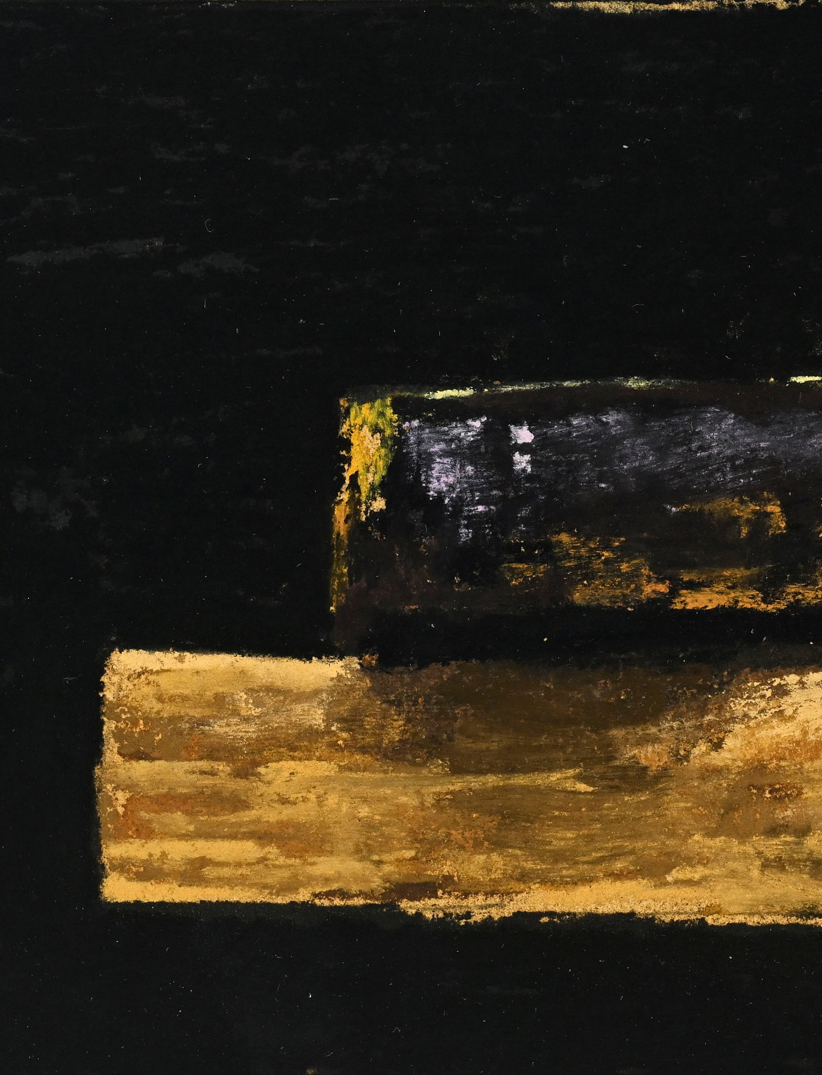 Pierre Skira (1938-2025), Sans titre, 2012, pastel sur panneau, signé et daté au verso, 12 - 3