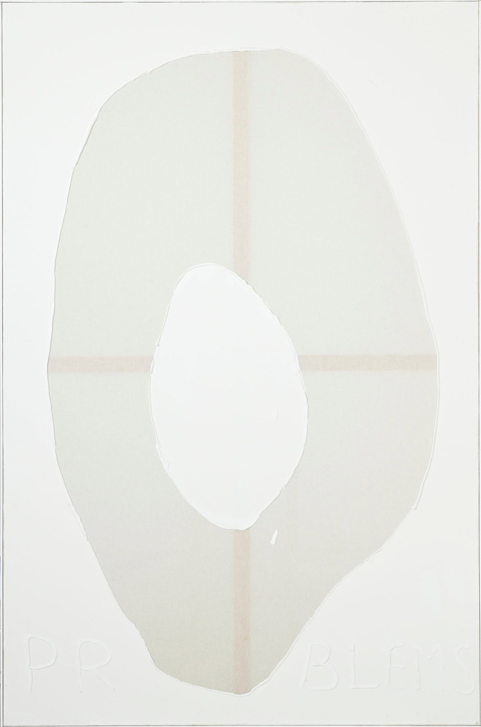Philipp Timischl (1989), "Capital 0 Problems", 2016, acrylique sur toile, signée, datée et - 2