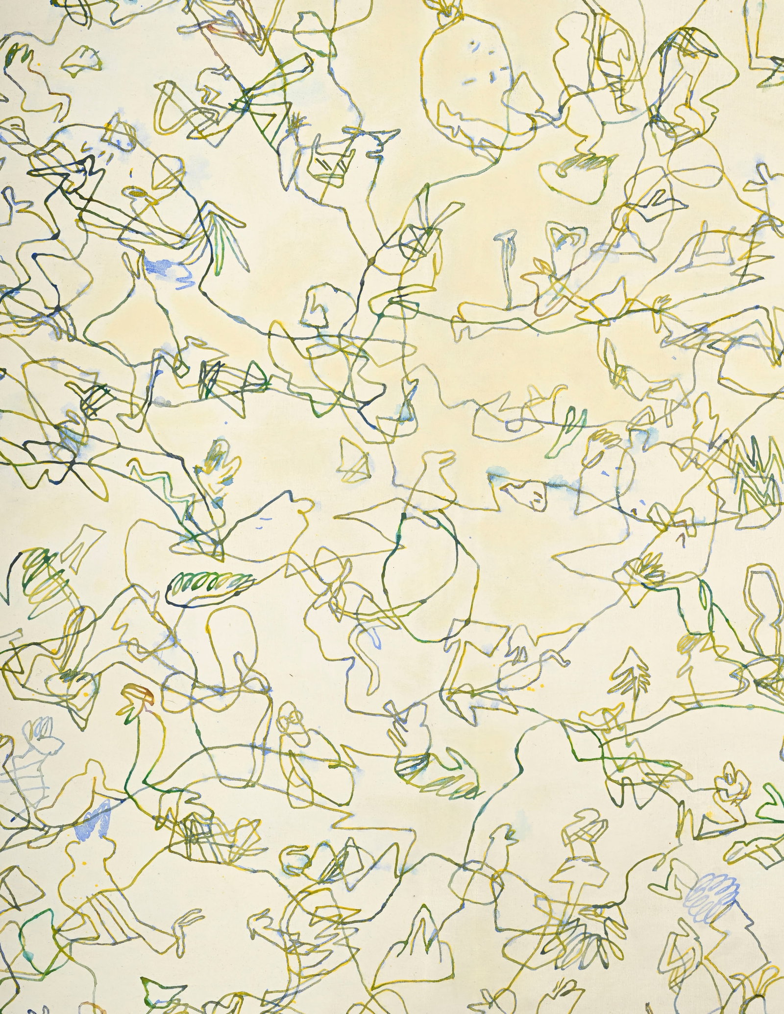 Jan Voss (1936), Composition, 1979, acrylique sur toile, signée et datée, contresigné - 3