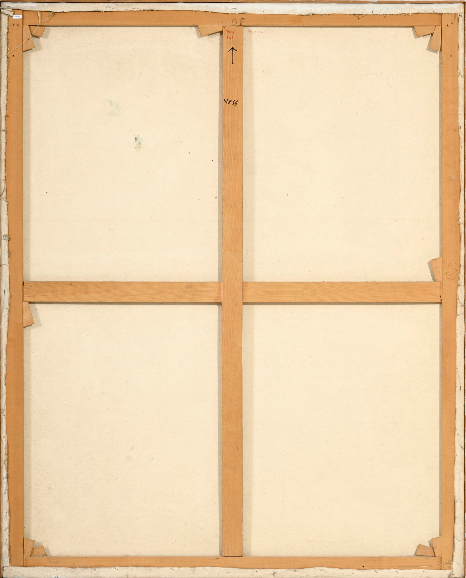 Jan Voss (1936), Composition, 1979, acrylique sur toile, signée et datée, contresigné - 5