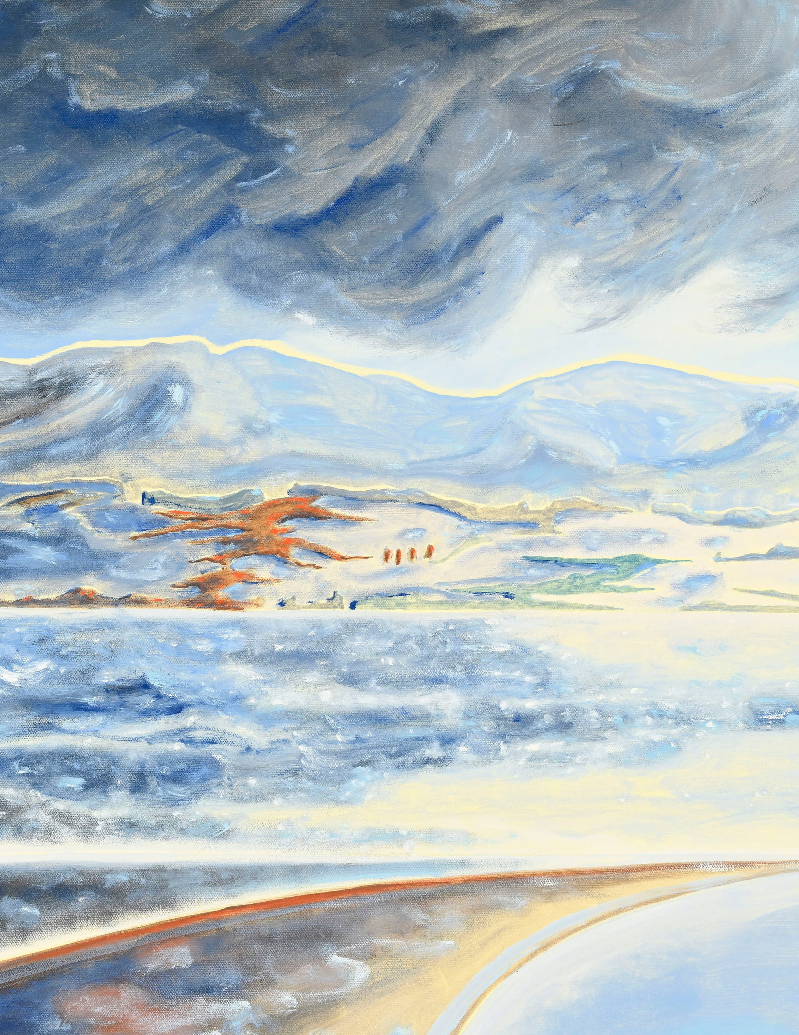 Eric Eriston Winarto (1980), "Lamed Jura", 2024, signée, contresignée, datée, contred - 2