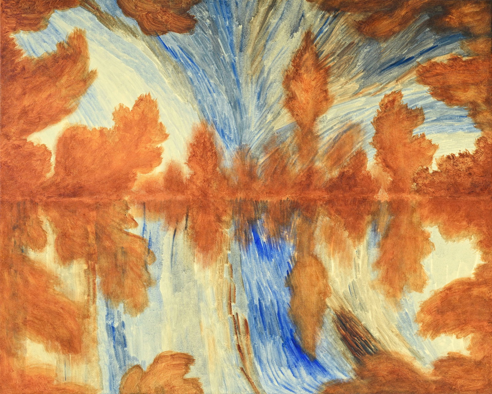 Eric Eriston Winarto (1980), "Bois-des-Frères", 2025, huile sur toile, signée, contresign& (1 of 4)
