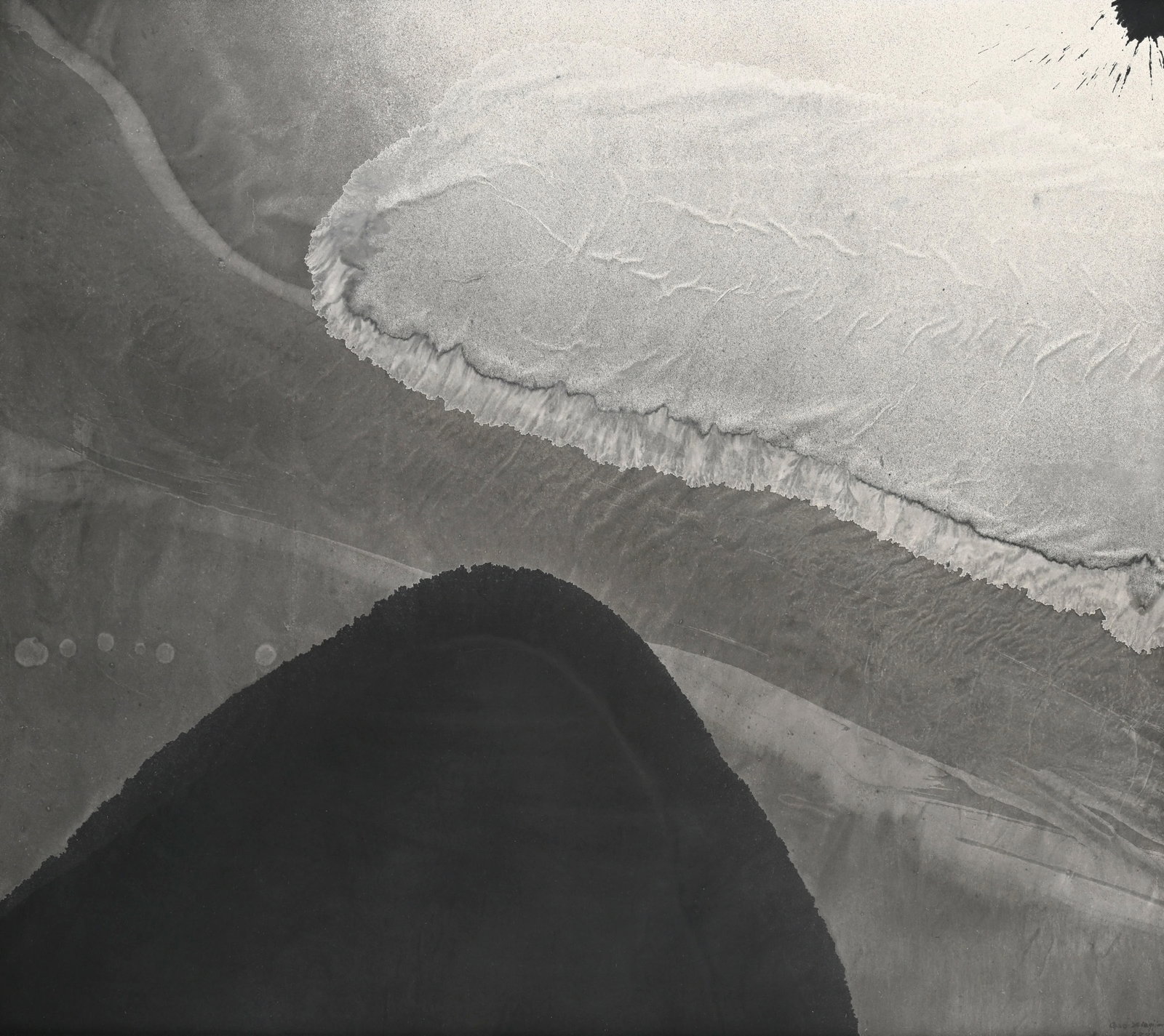Gao Xingjian (1940), Composition, 2002, encre de Chine et lavis sur papier, signé et daté, (1 of 5)