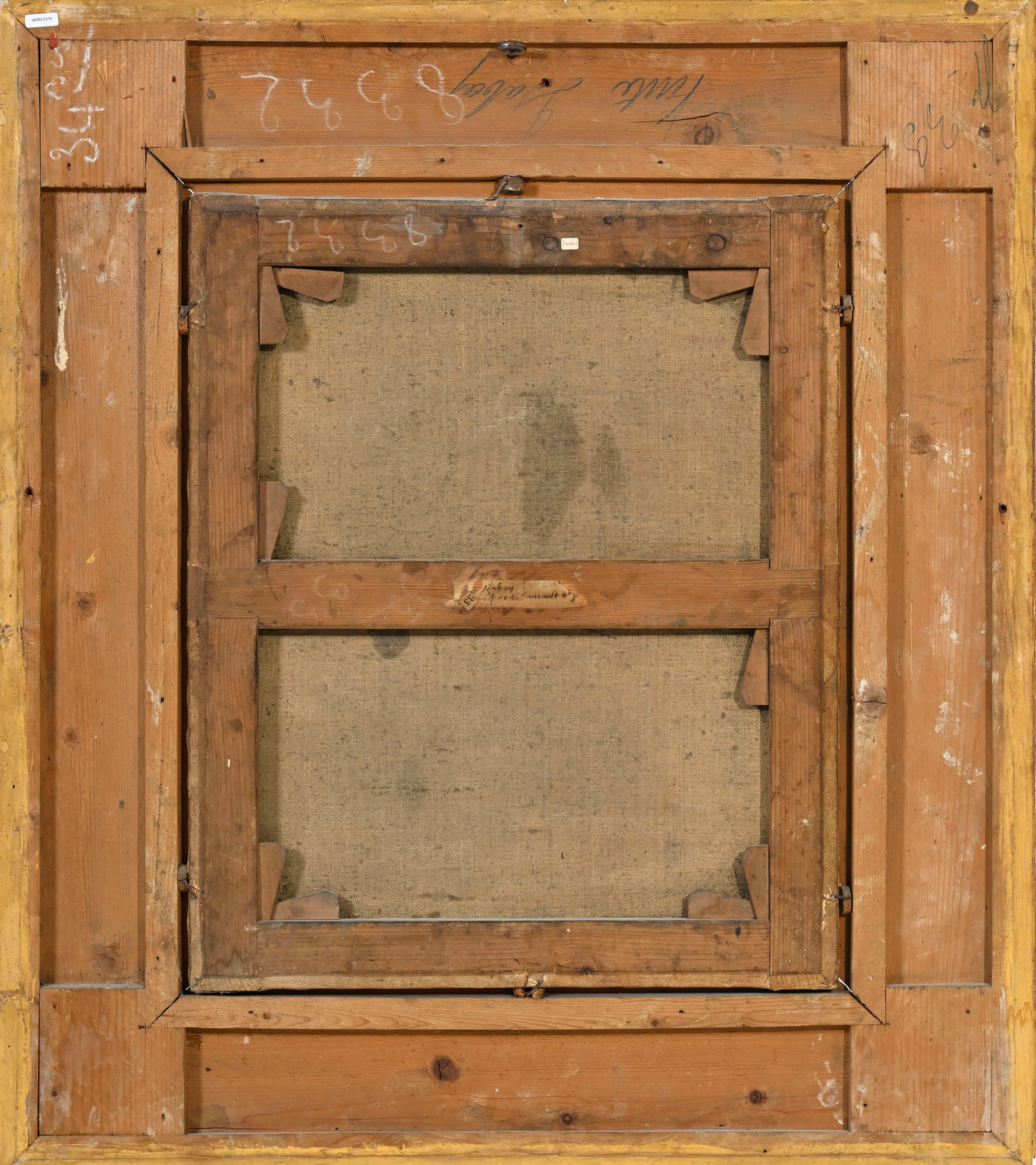 Eugène Isabey (1803-1886), Scène de port, huile sur papier marouflé sur toile, cachet - 6