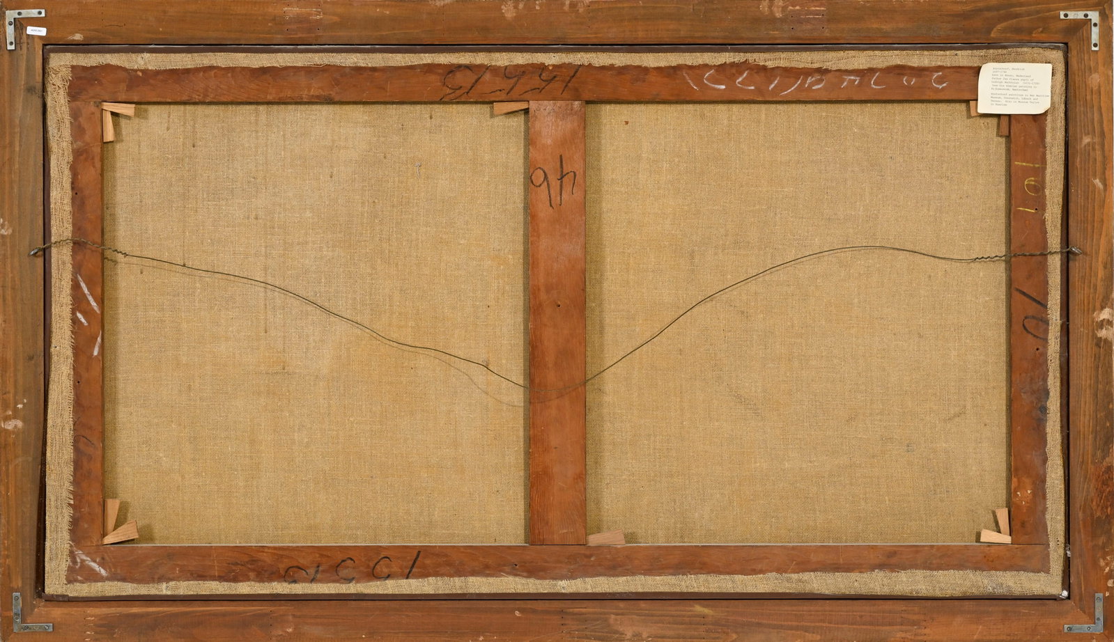 Ecole européenne du XVIIIe s., Marine tempêtueuse, huile sur toile, monogrammée "H.R. - 5