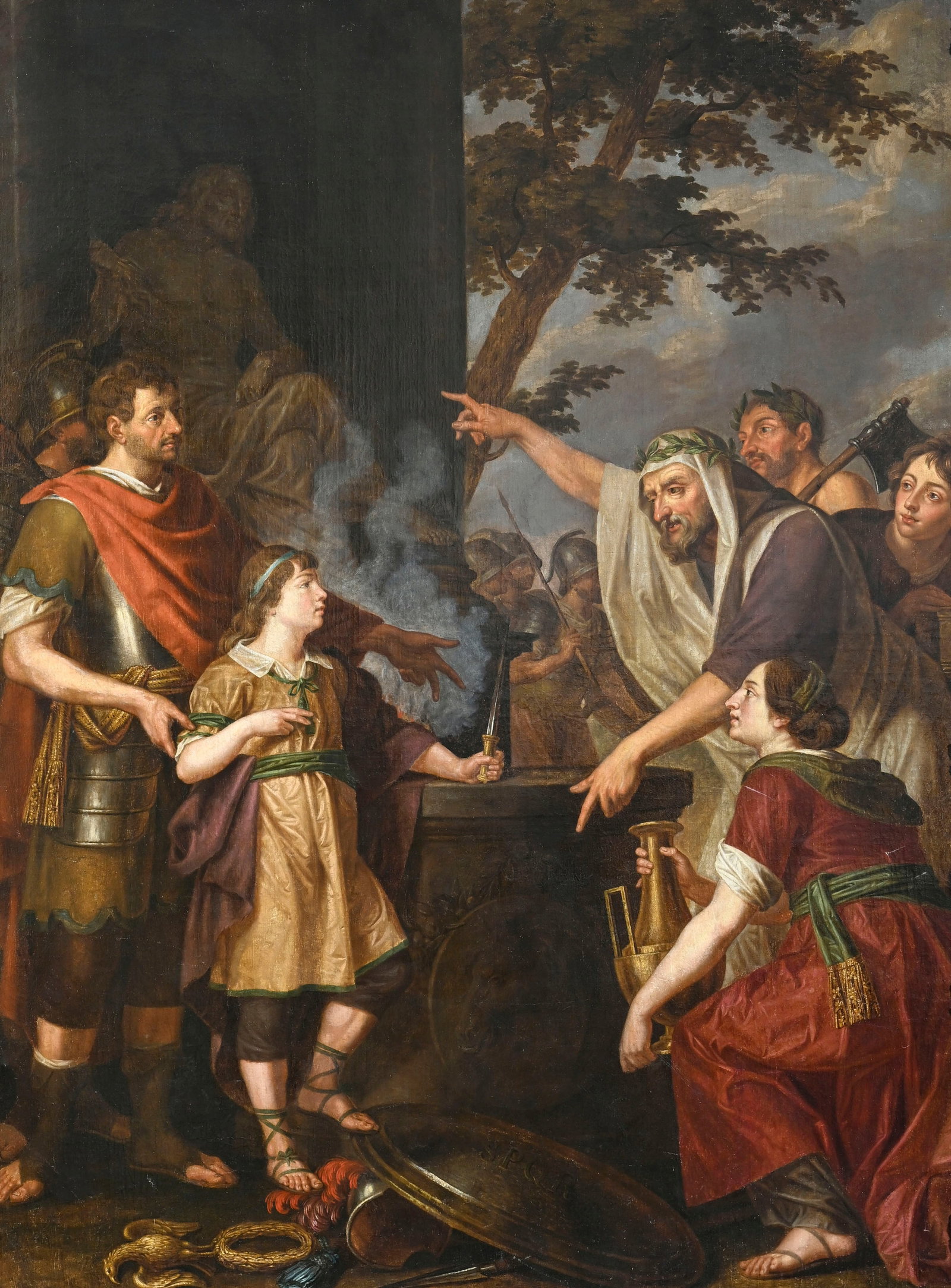 Ecole liégeoise de la deuxième moitié du XVIIe s., suiveur de Gérard de Lairesse - 4