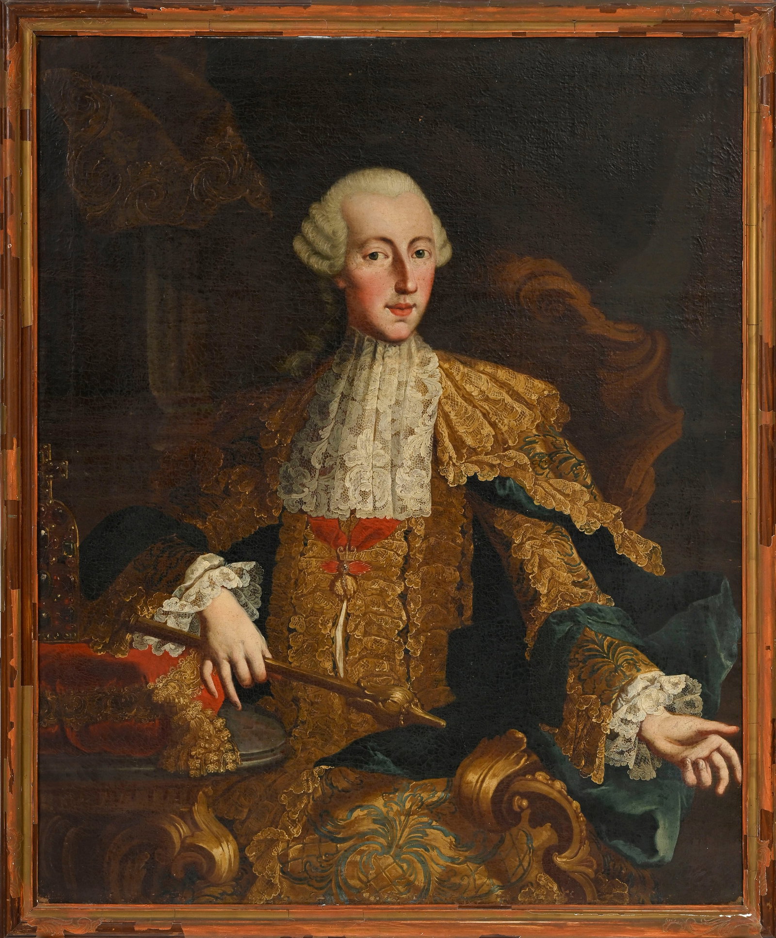 Martin van Meytens (1695-1770), école de, Portraits présumés de Joseph II et de l'Imp - 2