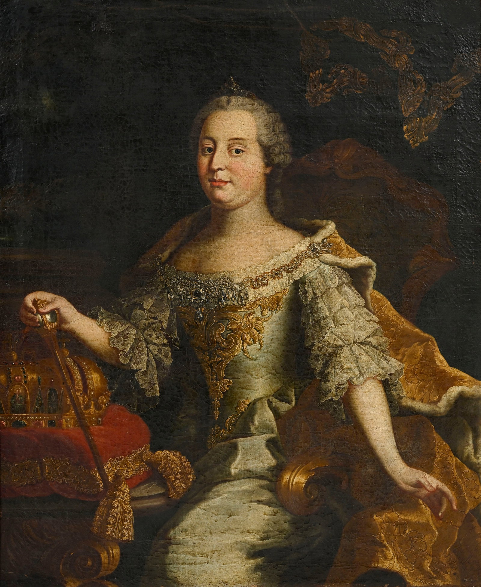 Martin van Meytens (1695-1770), école de, Portraits présumés de Joseph II et de l'Imp - 5