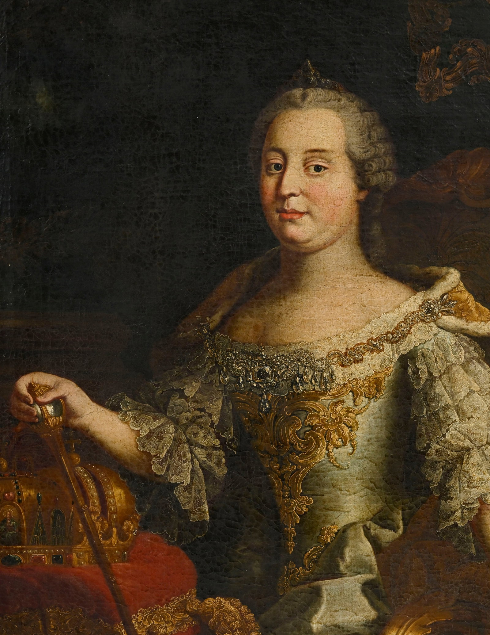 Martin van Meytens (1695-1770), école de, Portraits présumés de Joseph II et de l'Imp - 7