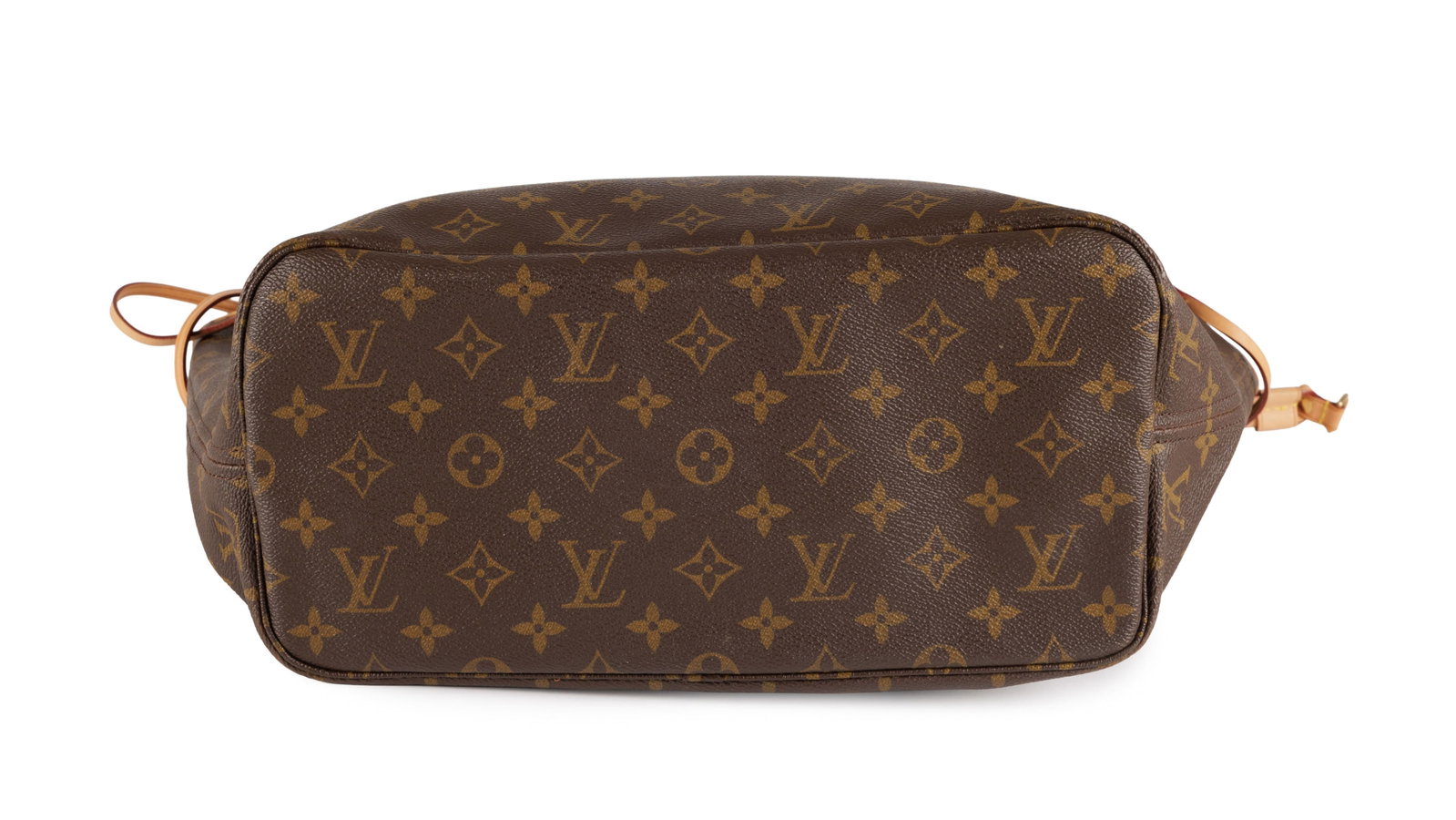 Louis Vuitton, sac Neverfull MM en toile enduite Monogram et cuir naturel, 29x32 cm - 3