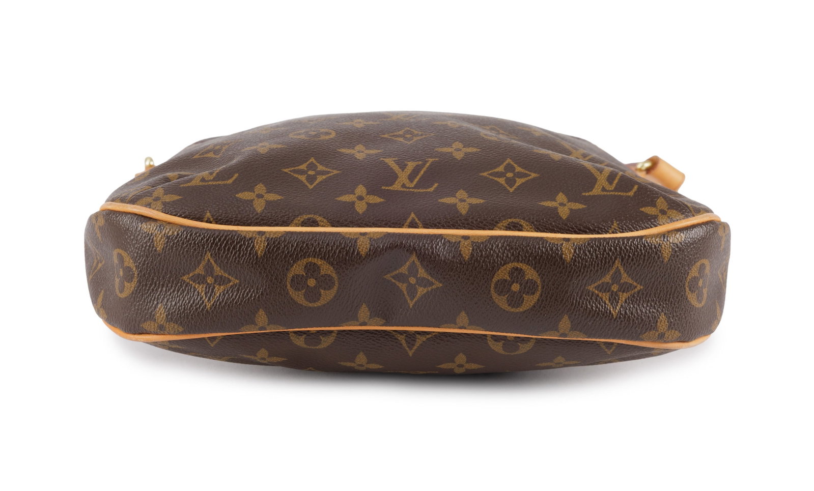 Louis Vuitton, sac Odéon en toile enduite Monogram et cuir naturel, longue bandoulière en  - 3
