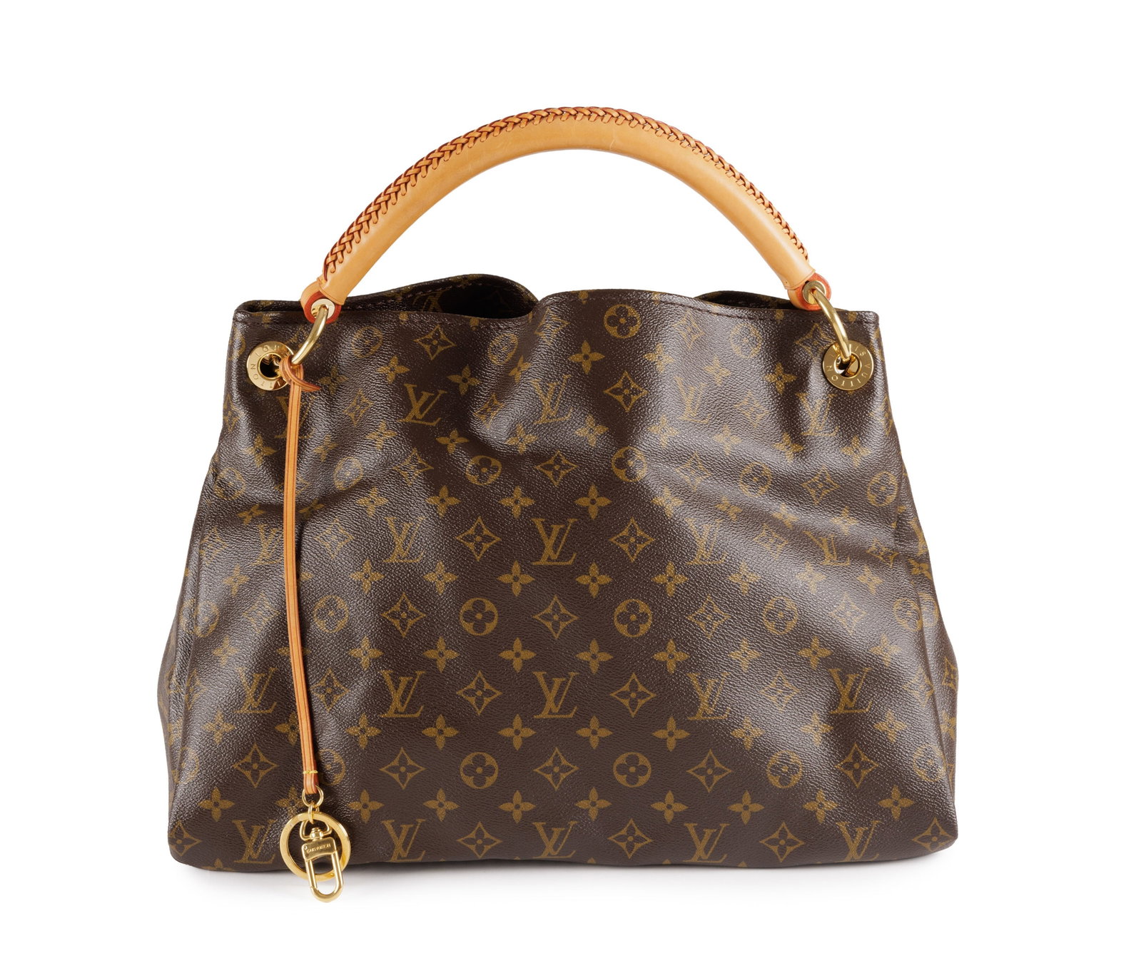 Louis Vuitton, sac Artsy MM en toile Monogram, housse, facture, 28x40 cm (1 of 3)