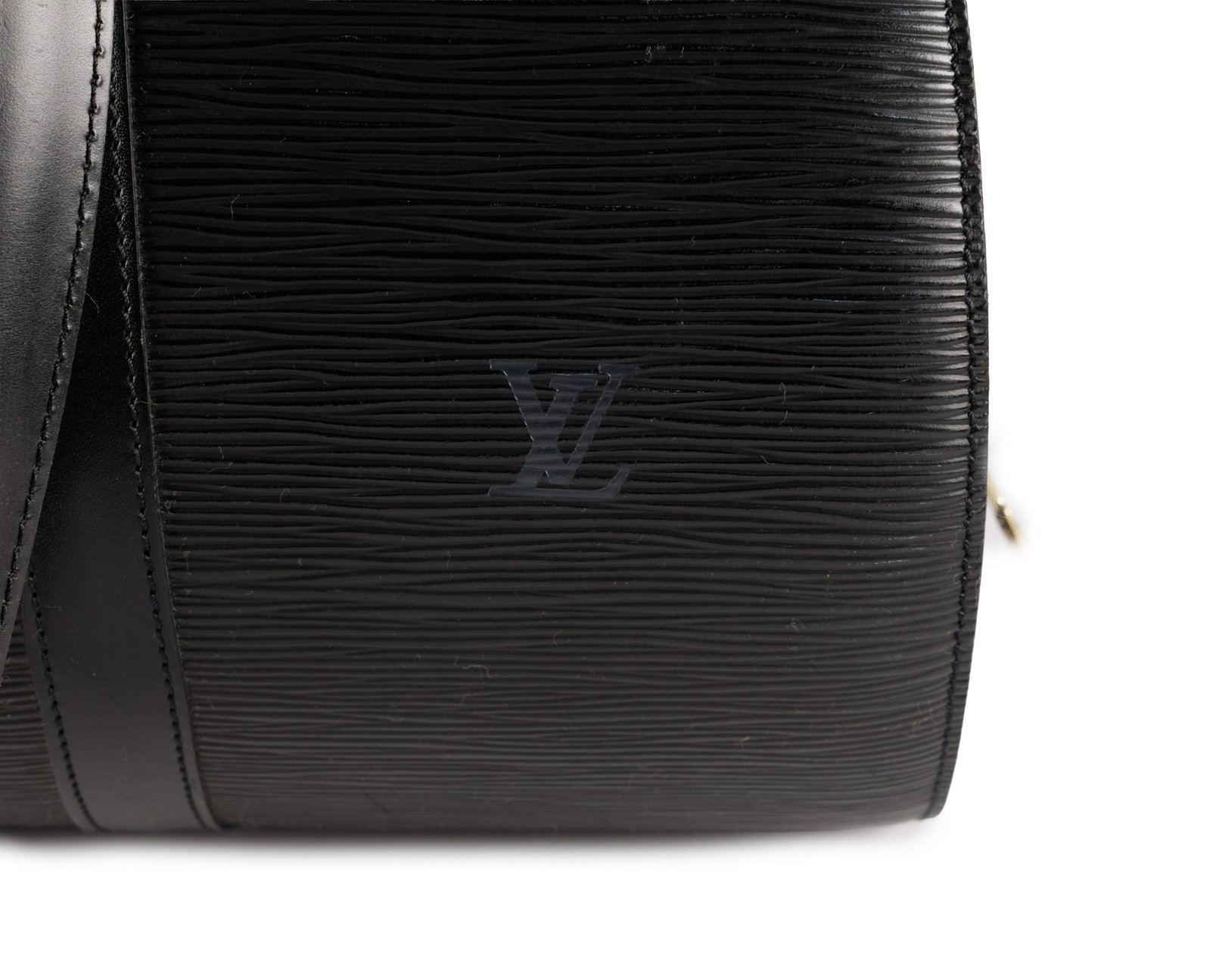 Louis Vuitton, sac Solferino 50 en cuir épi noir, housse, 30x50 cm - 3