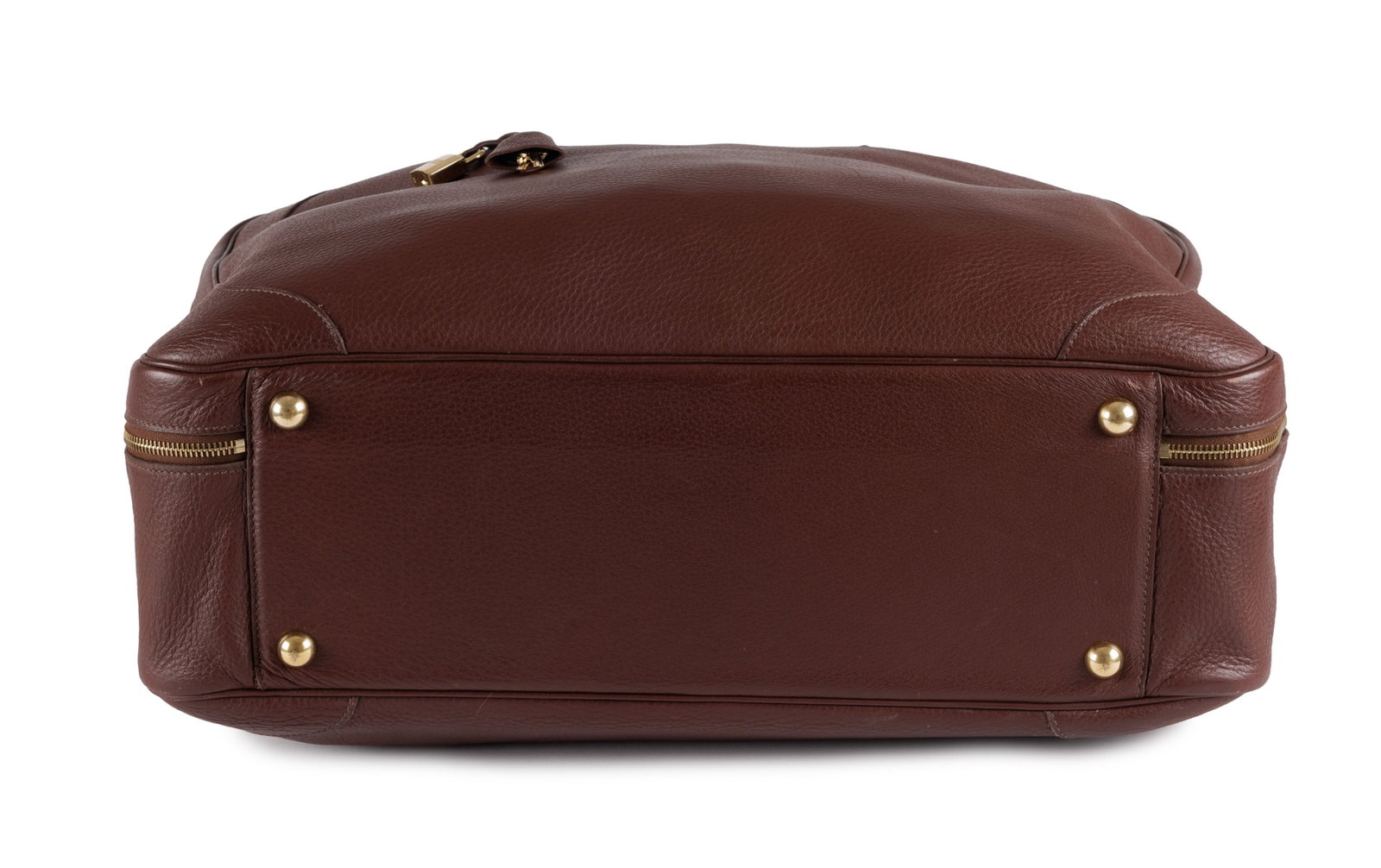 Hermès, sac Victoria 50 Voyage en cuir Togo rouge H, tirette et clochette avec 2 clefs et caden - 3
