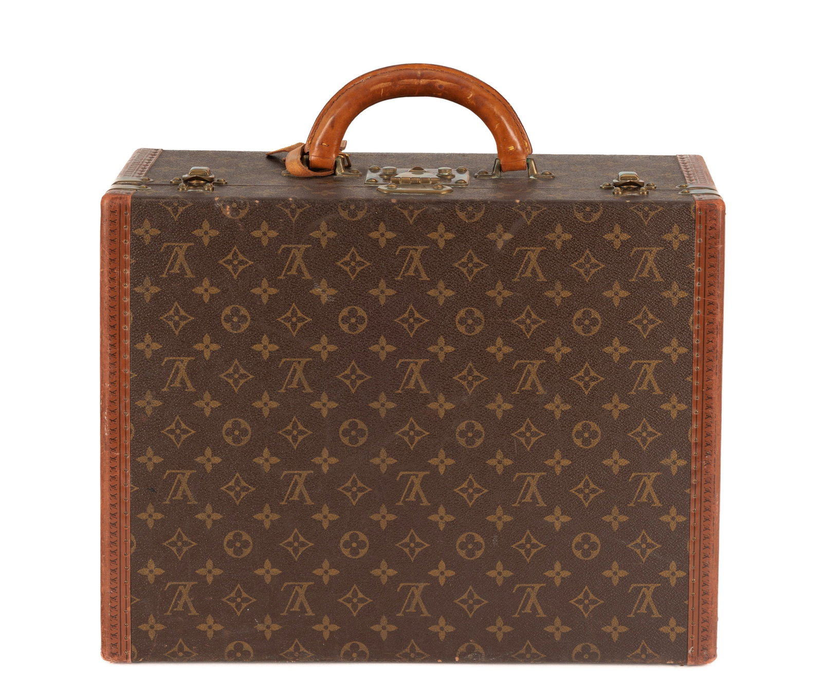 Louis Vuitton, attaché case Super Président en toile enduite Monogram, cornières en l - 2