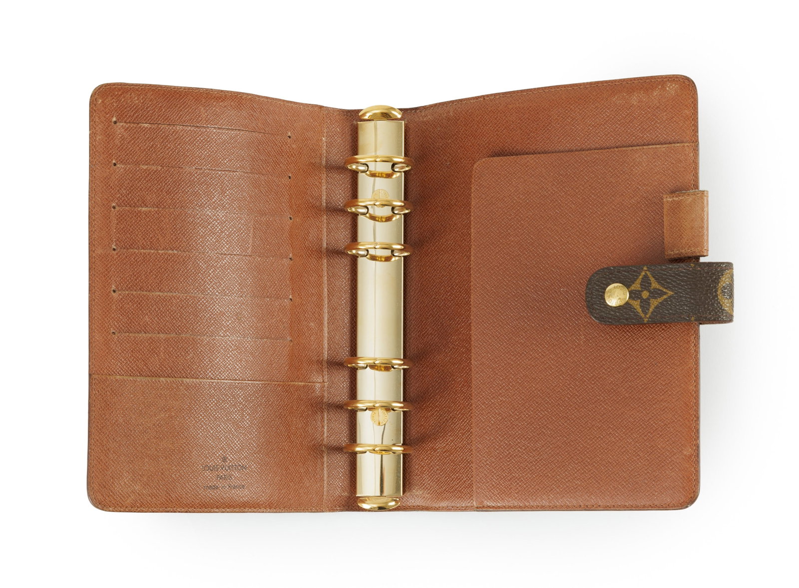 Louis Vuitton, 1 porte agenda et 1 porte documents en toile enduite Monogram, 18x13,5 et 23x18 cm - 5