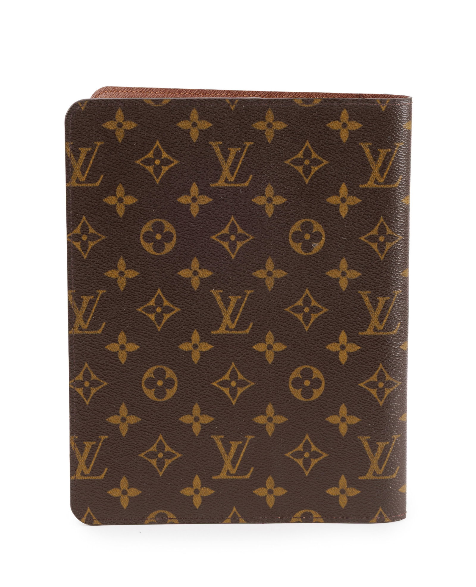 Louis Vuitton, 1 porte agenda et 1 porte documents en toile enduite Monogram, 18x13,5 et 23x18 cm - 6