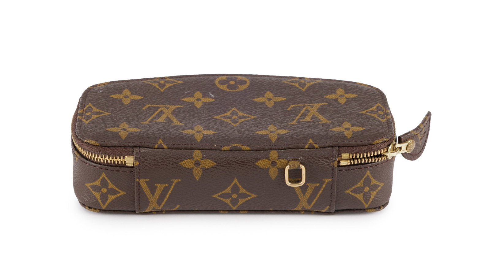 Louis Vuitton, porte bijoux Monte Carlo en toile enduite Monogram, intérieur en alcantara beige - 3