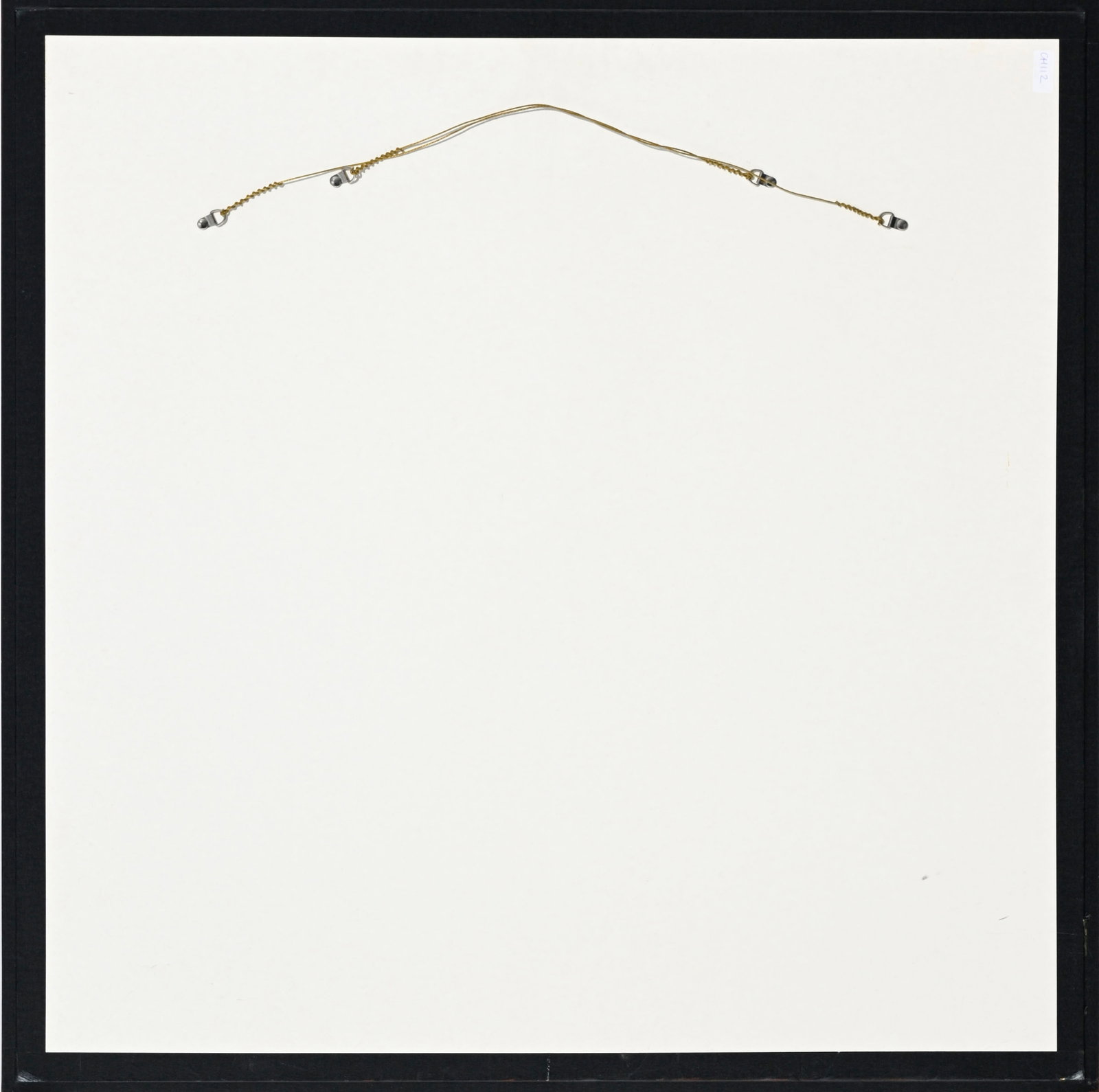 Hermès, carré sous cadre en twill de soie imprimé: Tigre Royal, 90x90 cm - 2