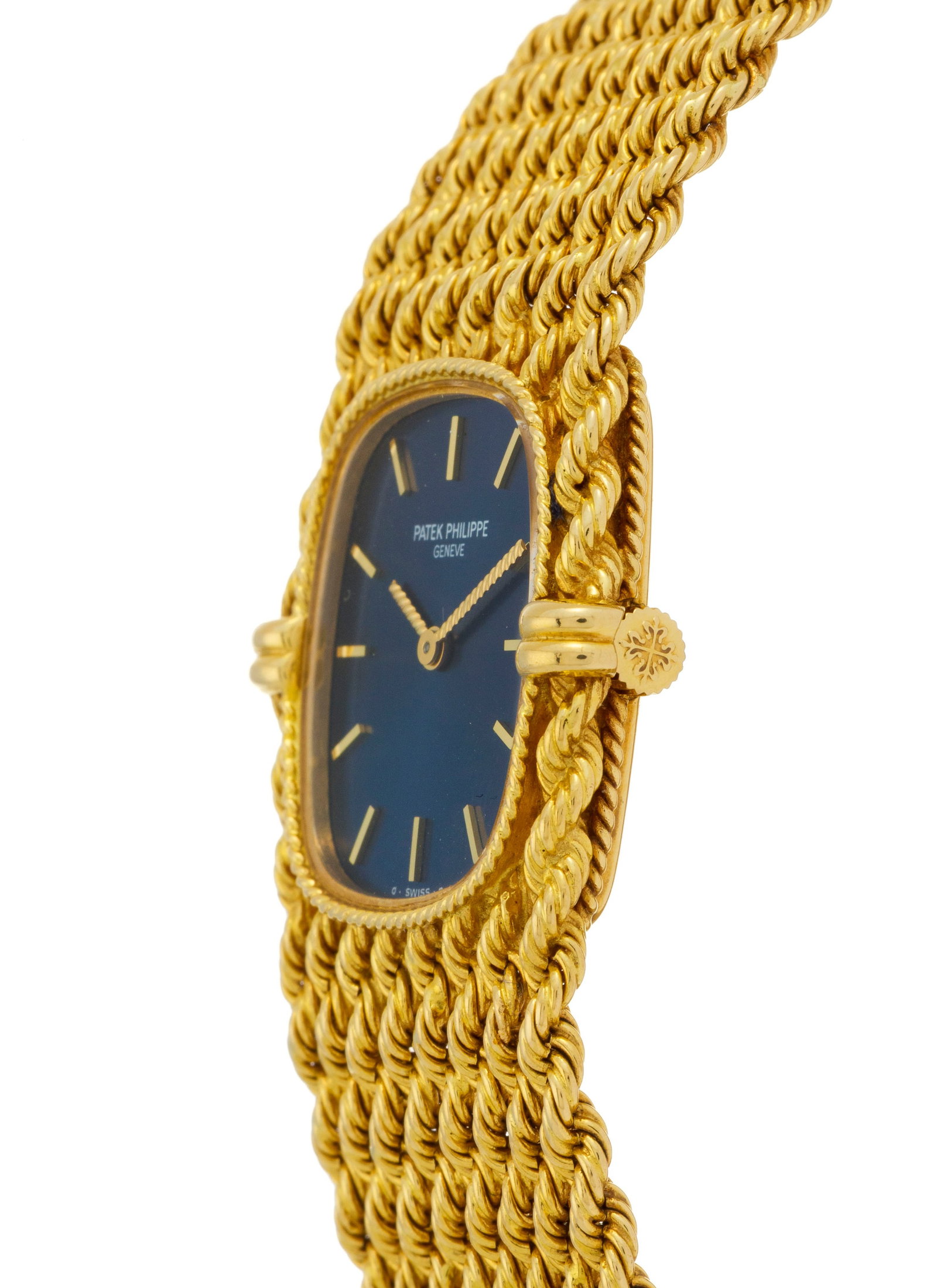 Patek Philippe, Ellipse, réf. 4266/2, montre-bracelet en or 750, années 1970 Mouvement:  - 2