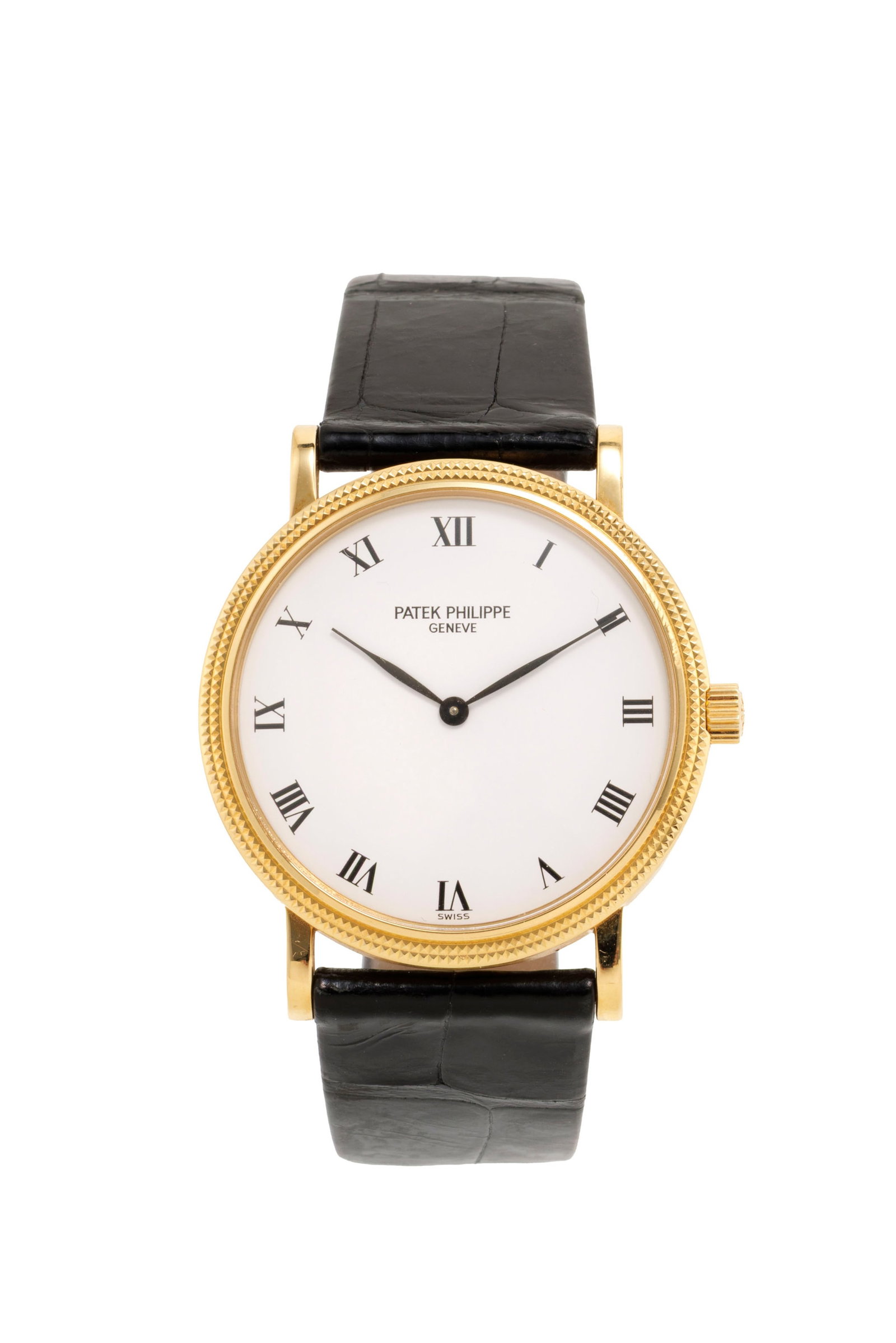 Patek Philippe, Calatrava, réf. 3992, montre en or 750 Mouvement: cal. 240, automatique, 27 r (1 of 5)