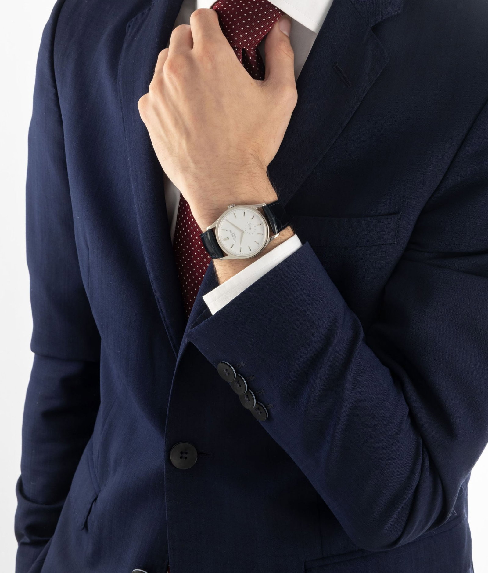 Patek Philippe, Calatrava, réf. 5196, montre petite seconde en or gris 750, circa 2012 Mouvem - 6
