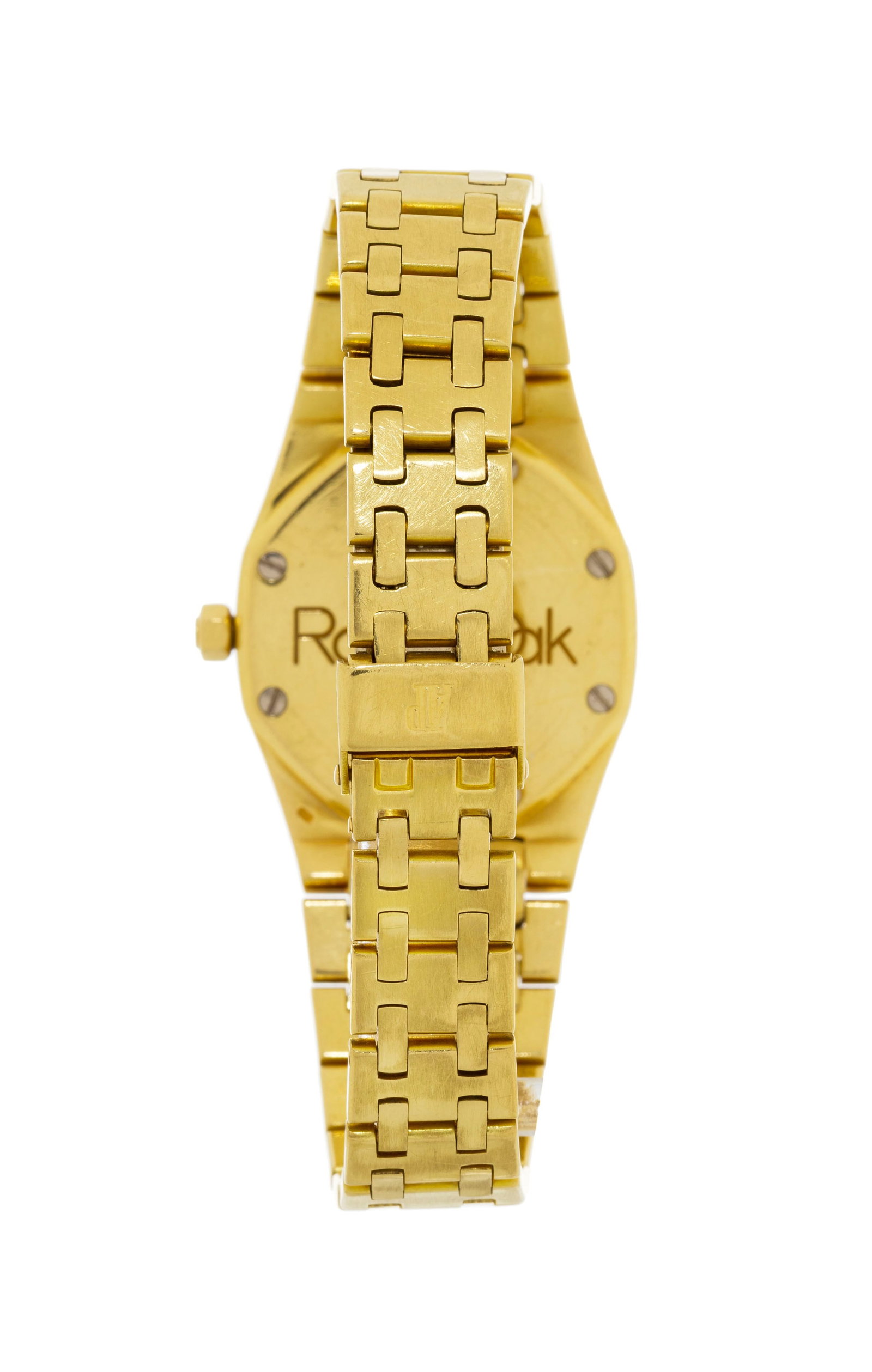 Audemars Piguet, Royal Oak, montre-bracelet en or 750, années 1980 Mouvement: cal. 2711, quar - 3
