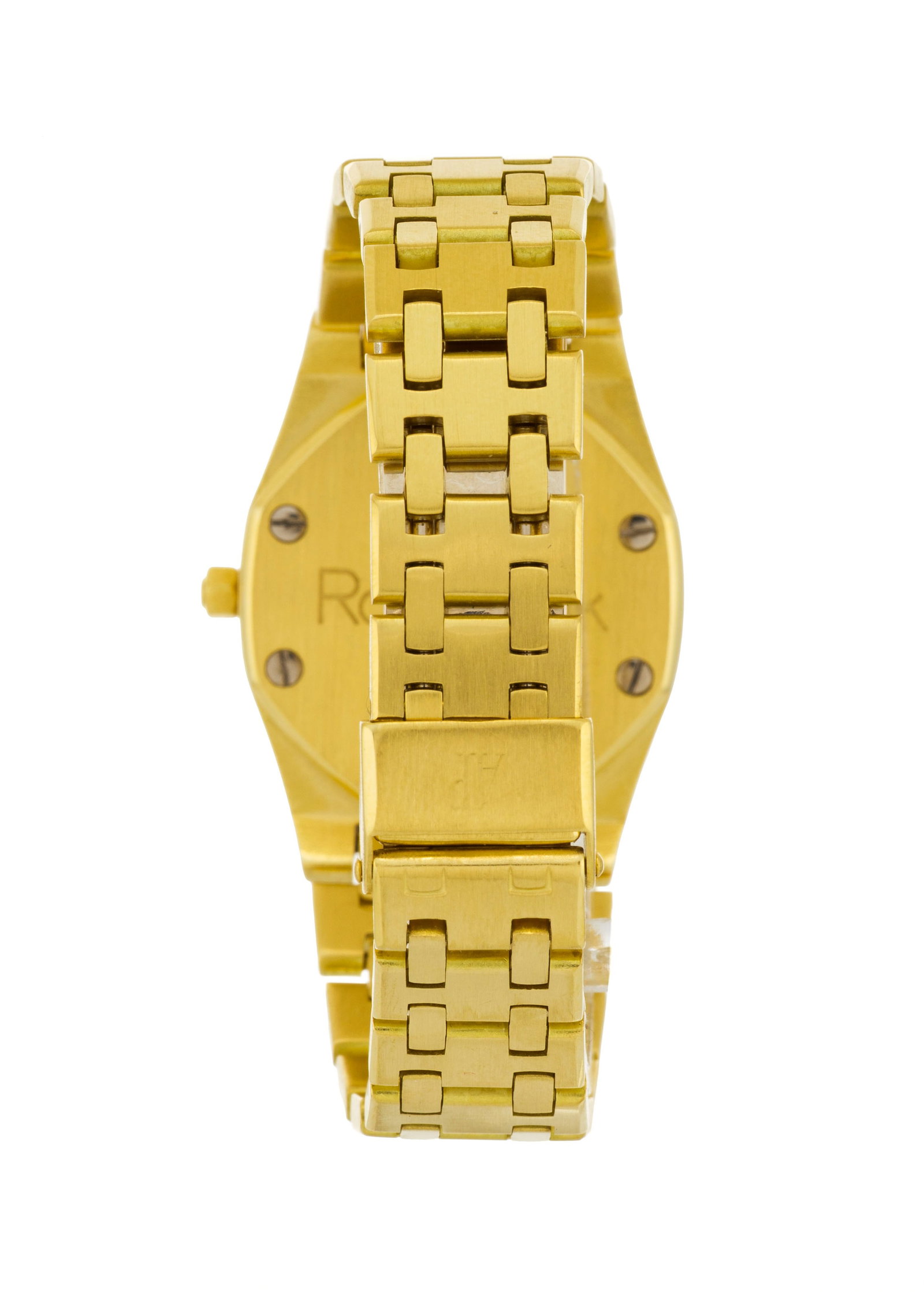 Audemars Piguet, Royal Oak II, réf. BA 6007 0516, montre-bracelet en or 750 avec index sertis d - 3