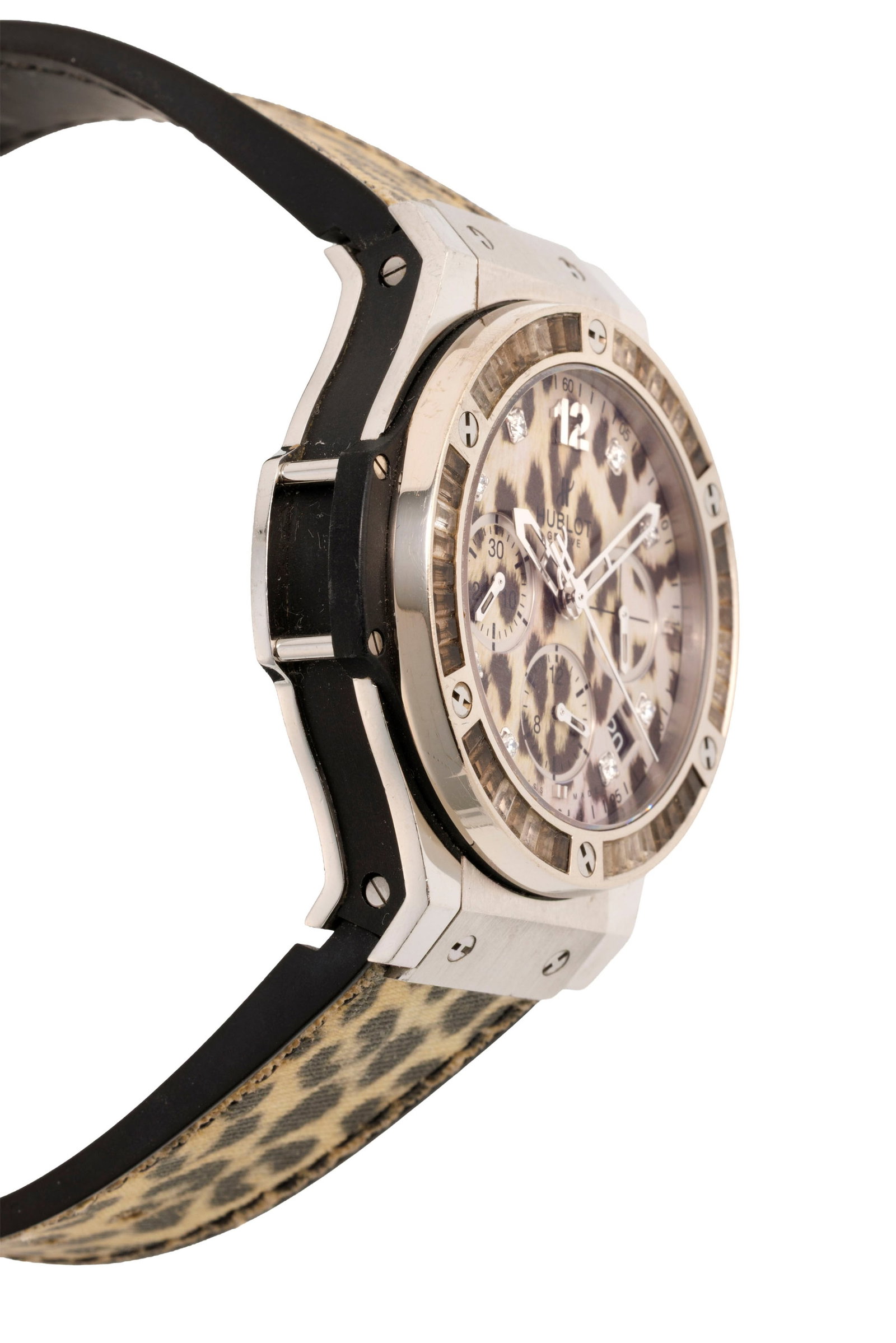 Hublot, Big Bang Snow Leopard, réf. 341.SX.7717.NR.1977, Ed. Limitée n°269/500, montr - 2