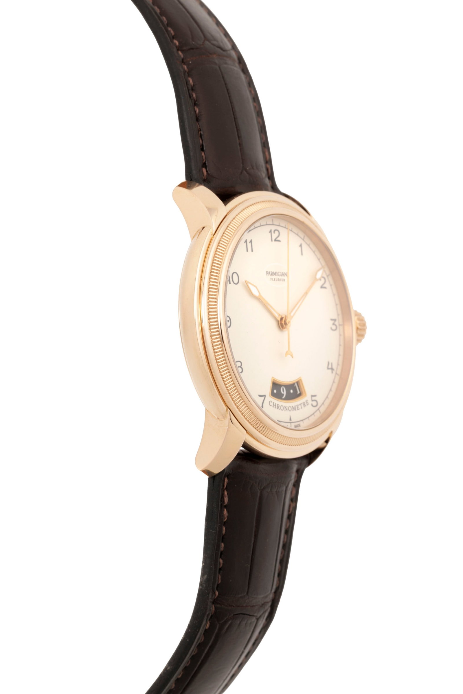 Parmigiani, Toric, montre en or rose 750 avec indication de la date, circa 2020 Mouvement: cal. PF - 2