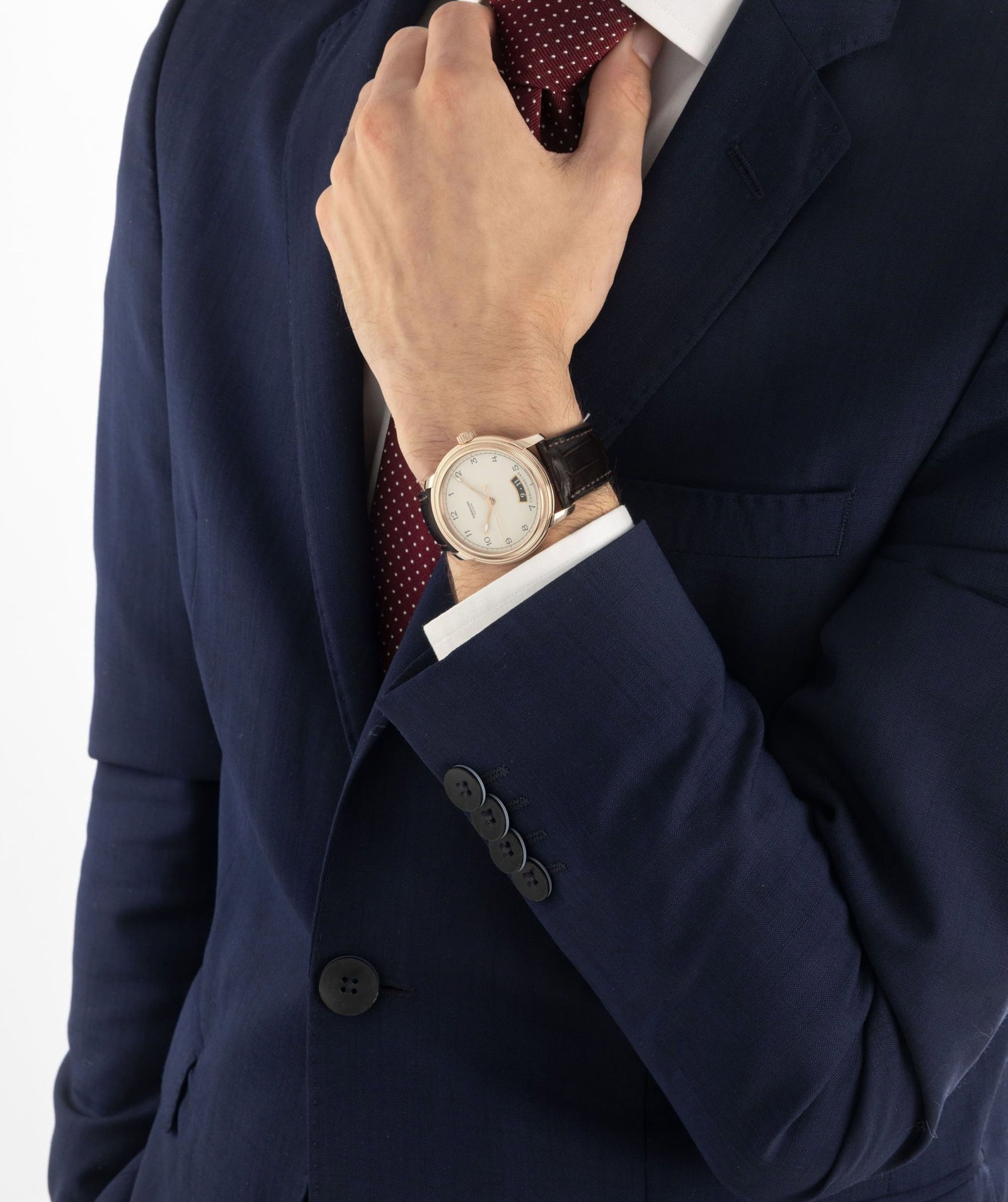 Parmigiani, Toric, montre en or rose 750 avec indication de la date, circa 2020 Mouvement: cal. PF - 5