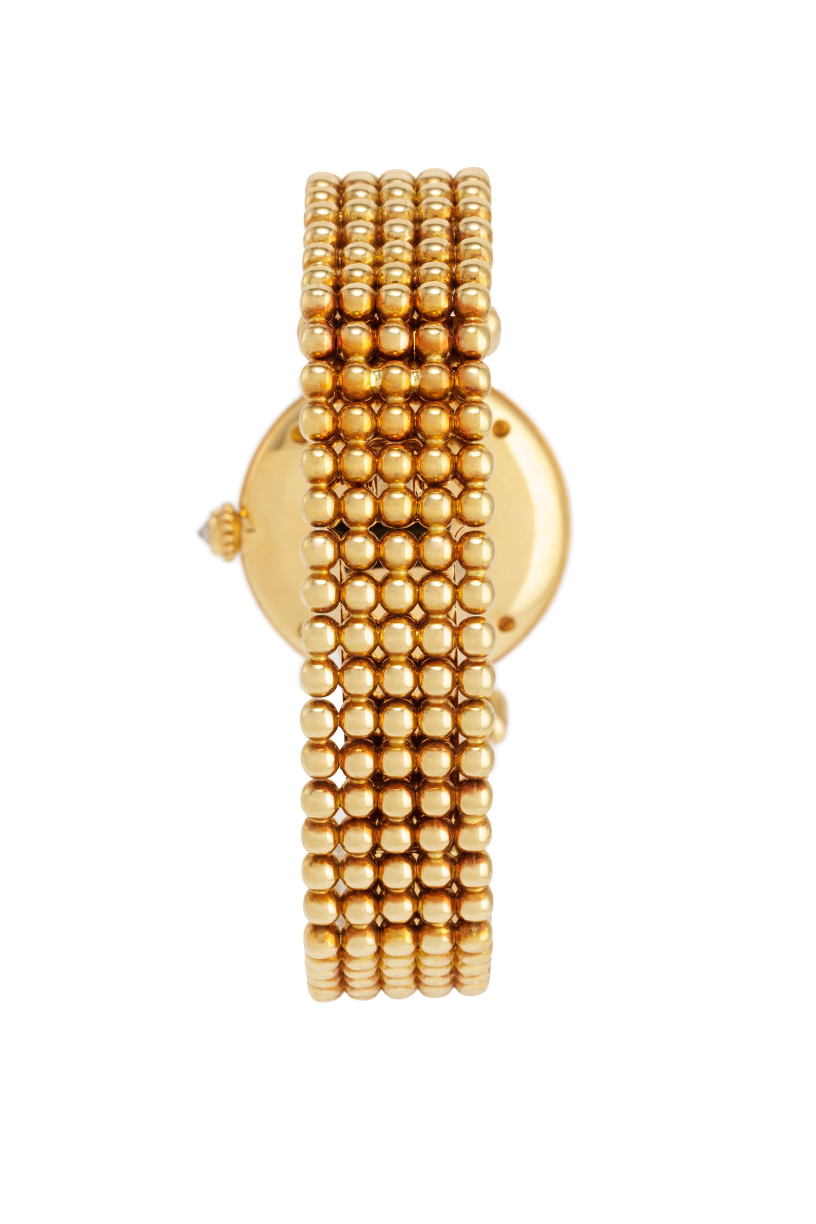 Cartier, Colisée, réf. 1980 1, montre-bracelet en or 750 sertie de diamants Mouvement: c - 4