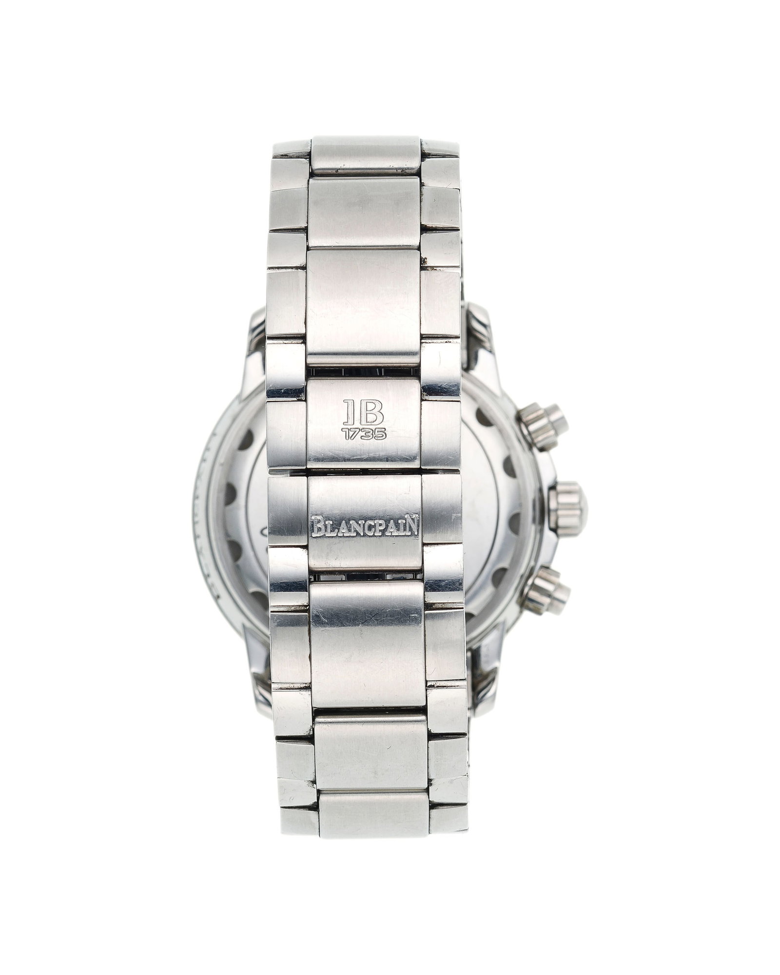 Blancpain, Flyback, montre-bracelet chronographe en acier avec retour en vol Mouvement: cal. F185, - 4