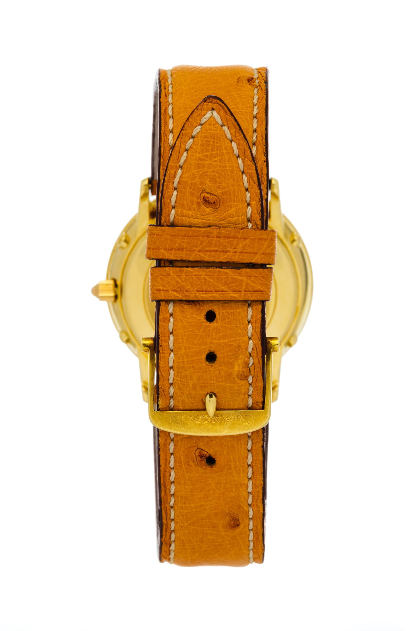 Blancpain, Villeret, montre en or 750 avec quantième et phases de lune Mouvement: cal. 95, au - 3