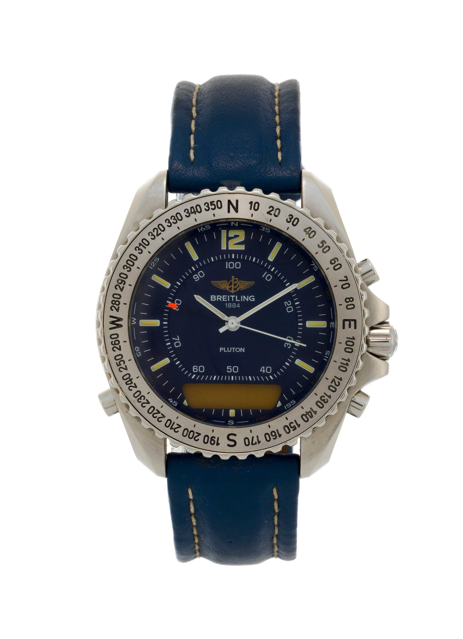 Breitling, Pluton, réf. A51038, montre-bracelet avec une partie digital Mouvement: cal. B232 (1 of 4)